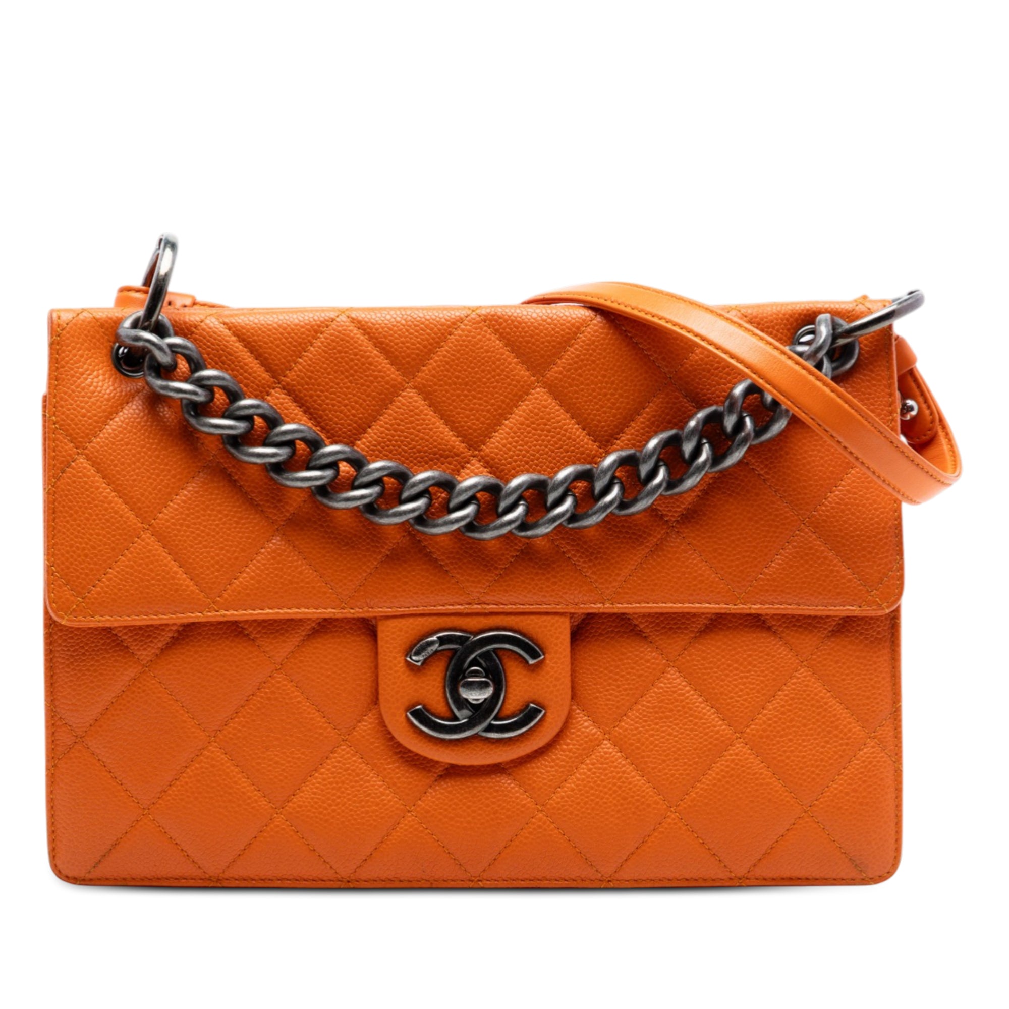 Chanel Quilted Caviar Retro Class Flap - image 1