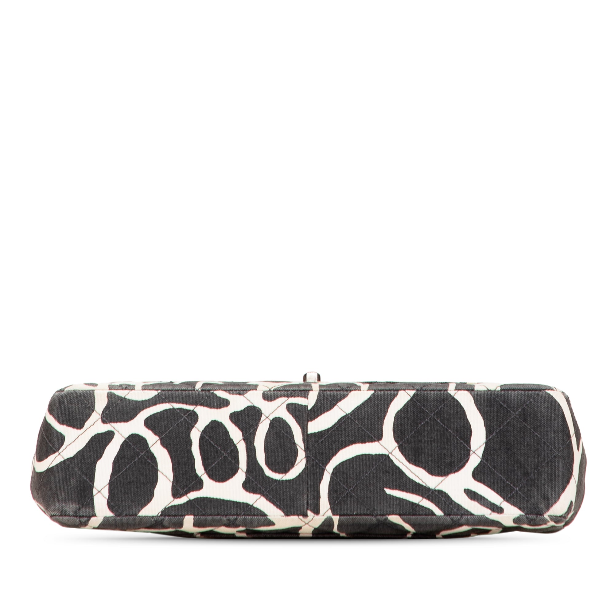 Chanel Medium CC Quilted Printed Canvas Single Flap - image 3