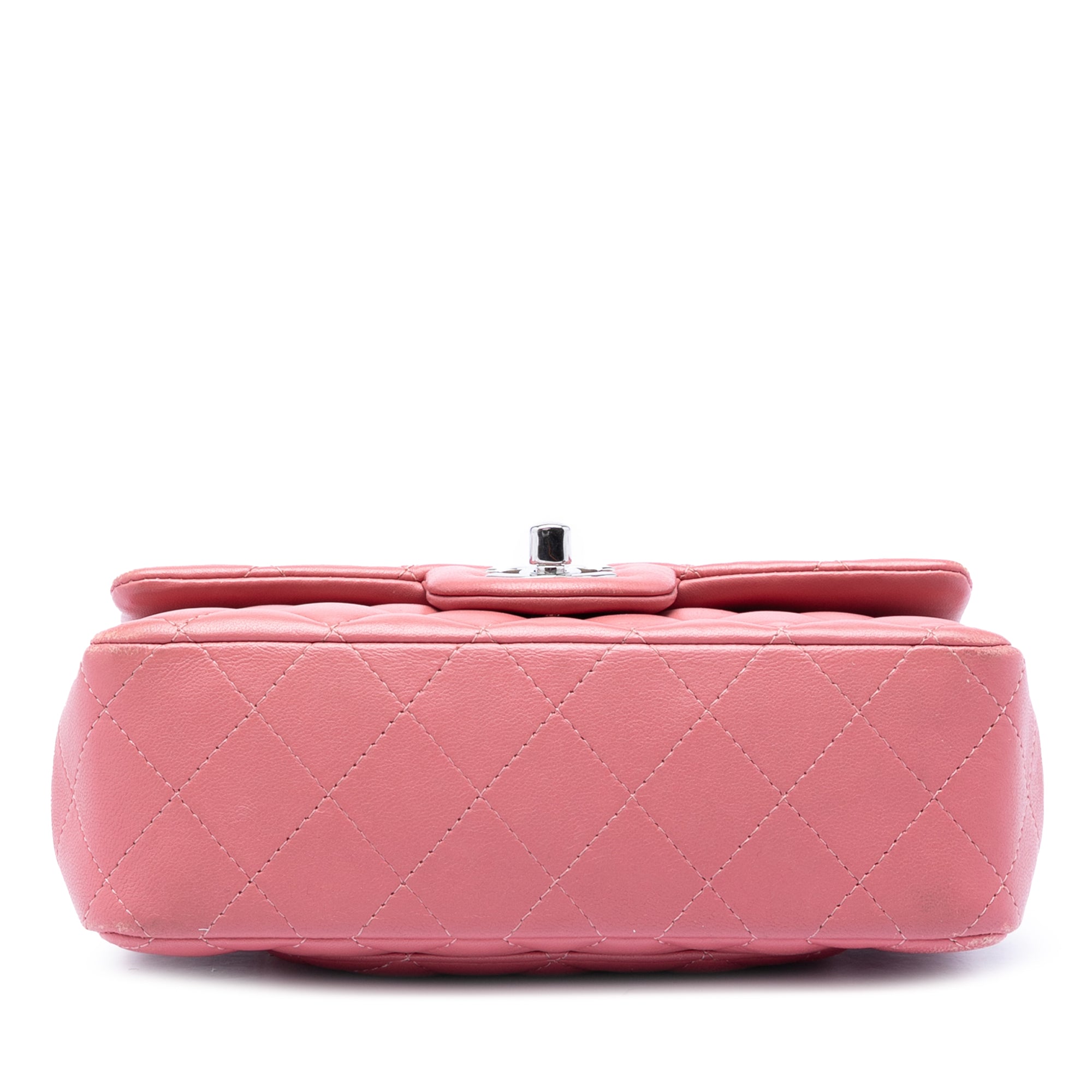 Chanel Mini Rectangular Classic Lambskin Single Flap - image 3