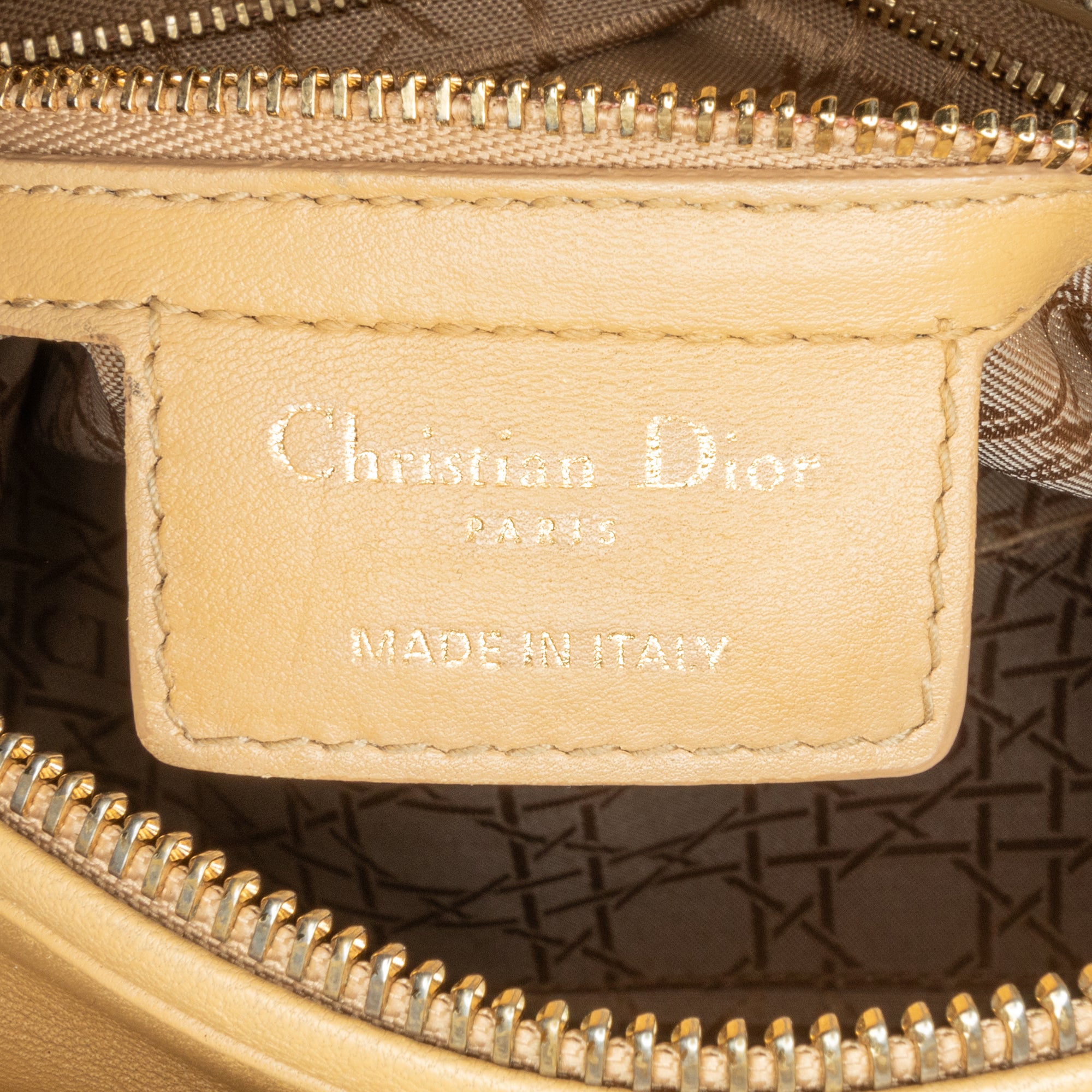 Dior Medium Lambskin Cannage Lady Dior - image 5