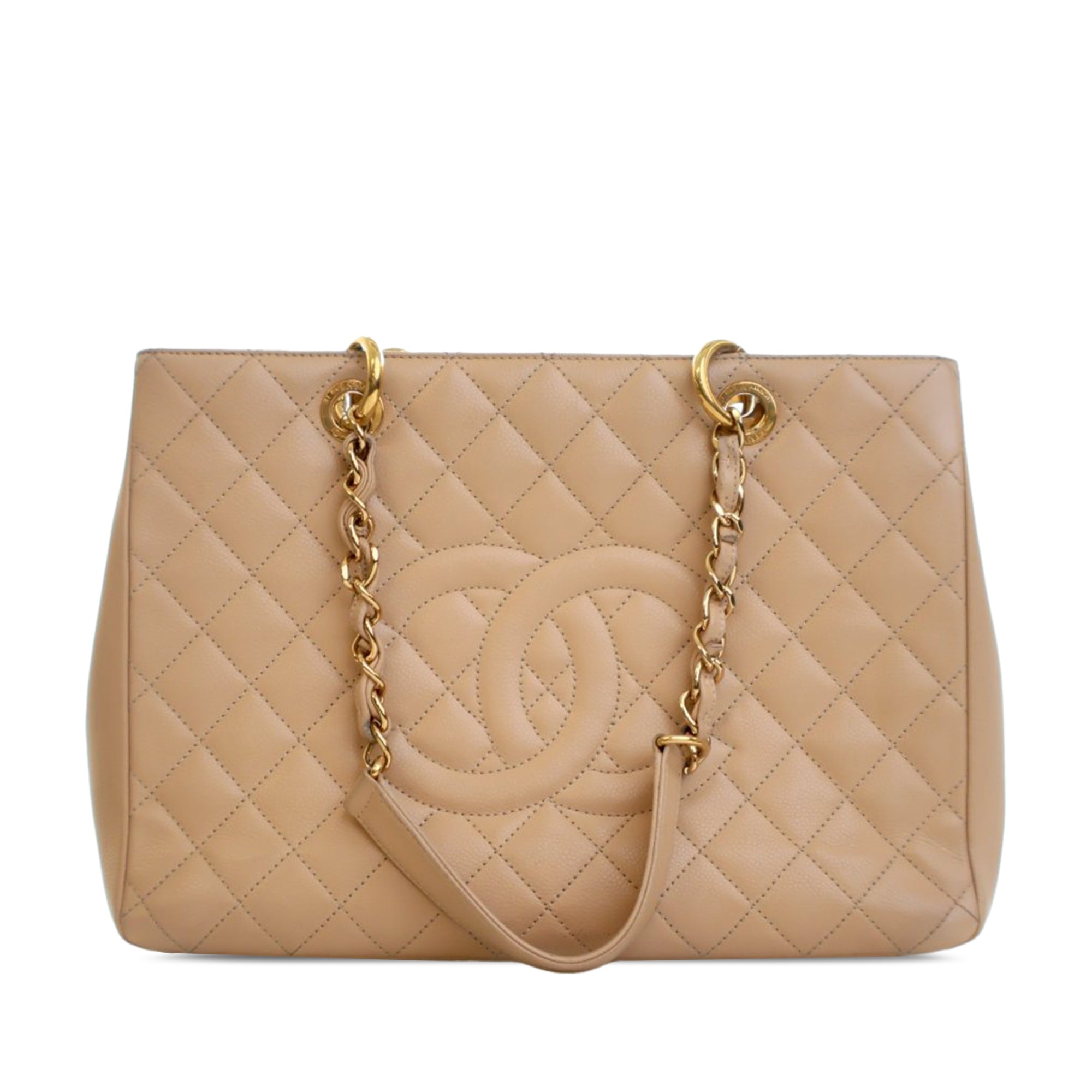 Chanel Caviar Grand Shopping Tote - image 1