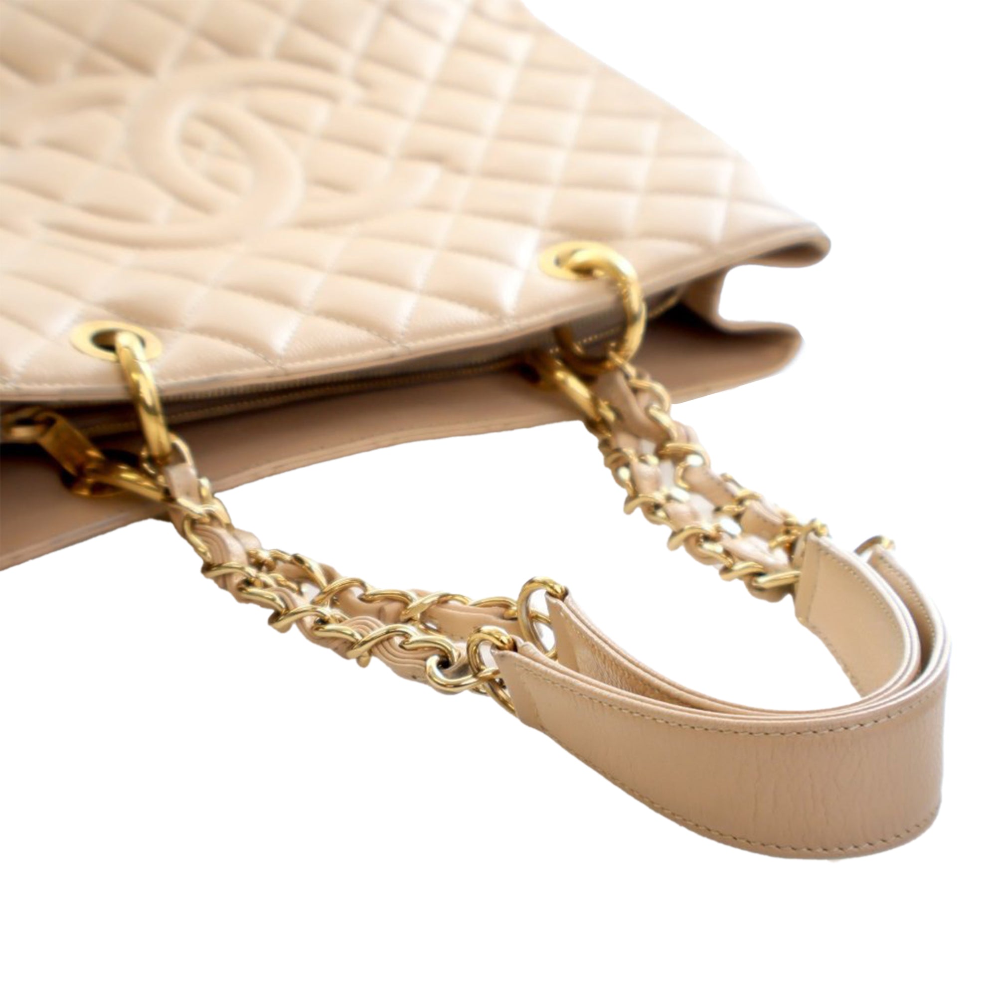 Chanel Caviar Grand Shopping Tote - image 15