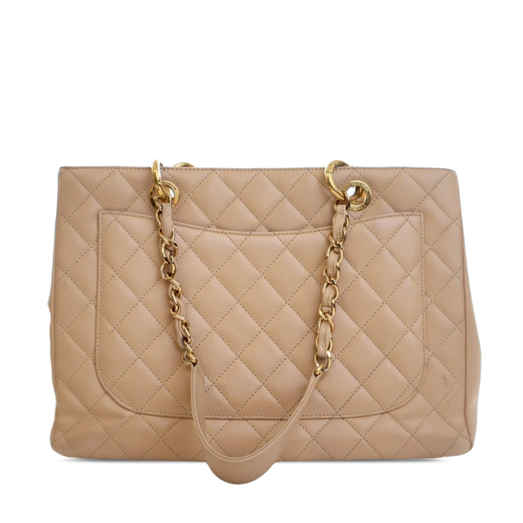 Chanel Caviar Grand Shopping Tote - image 2
