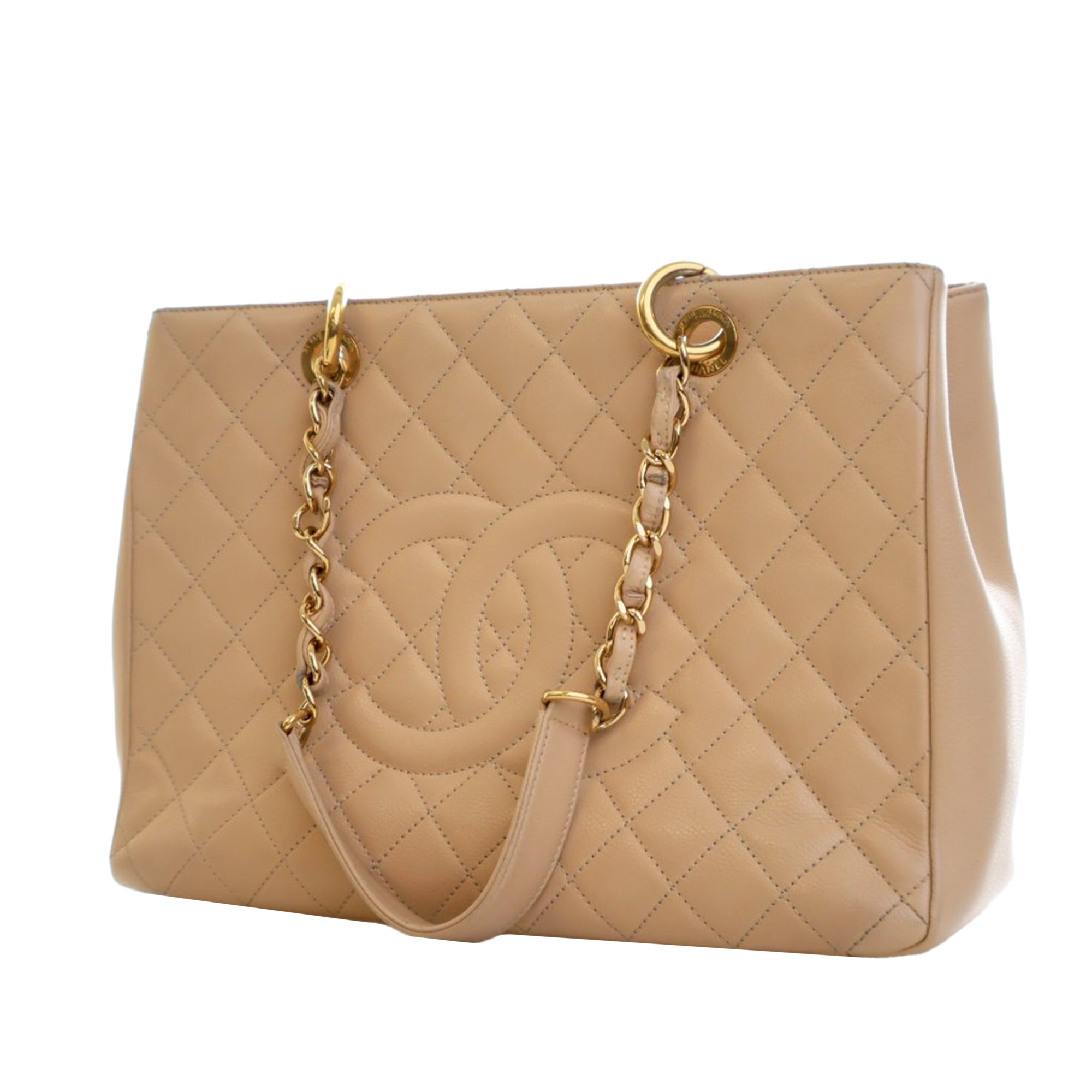 Chanel Caviar Grand Shopping Tote - image 5