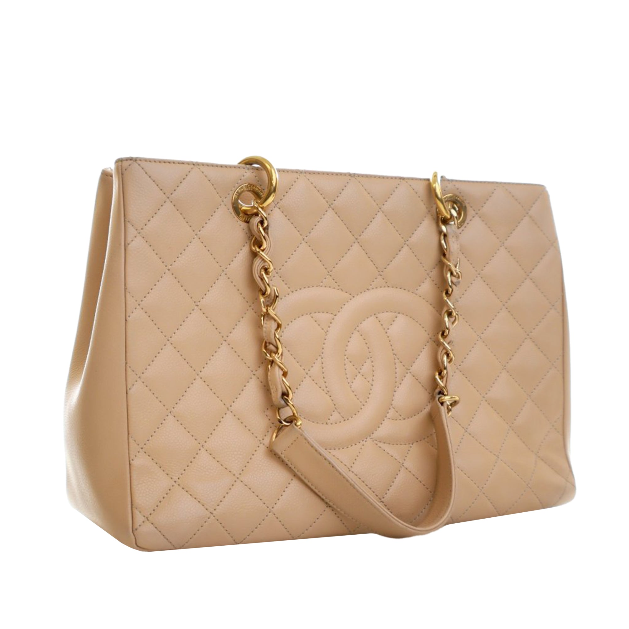 Chanel Caviar Grand Shopping Tote - image 6