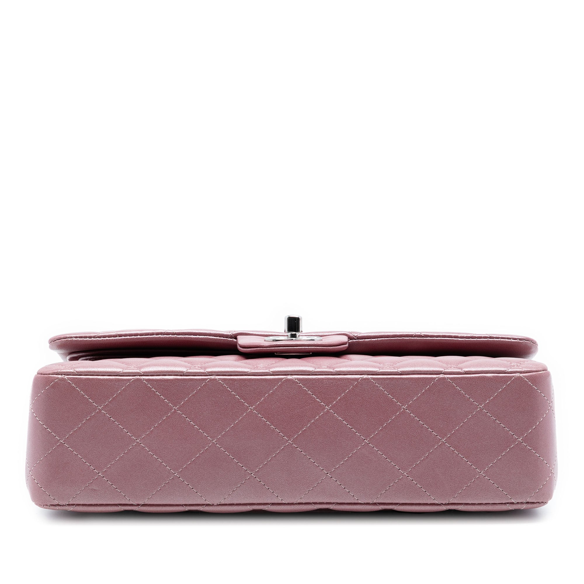 Chanel Medium Metallic Classic Lambskin Double Flap - image 3