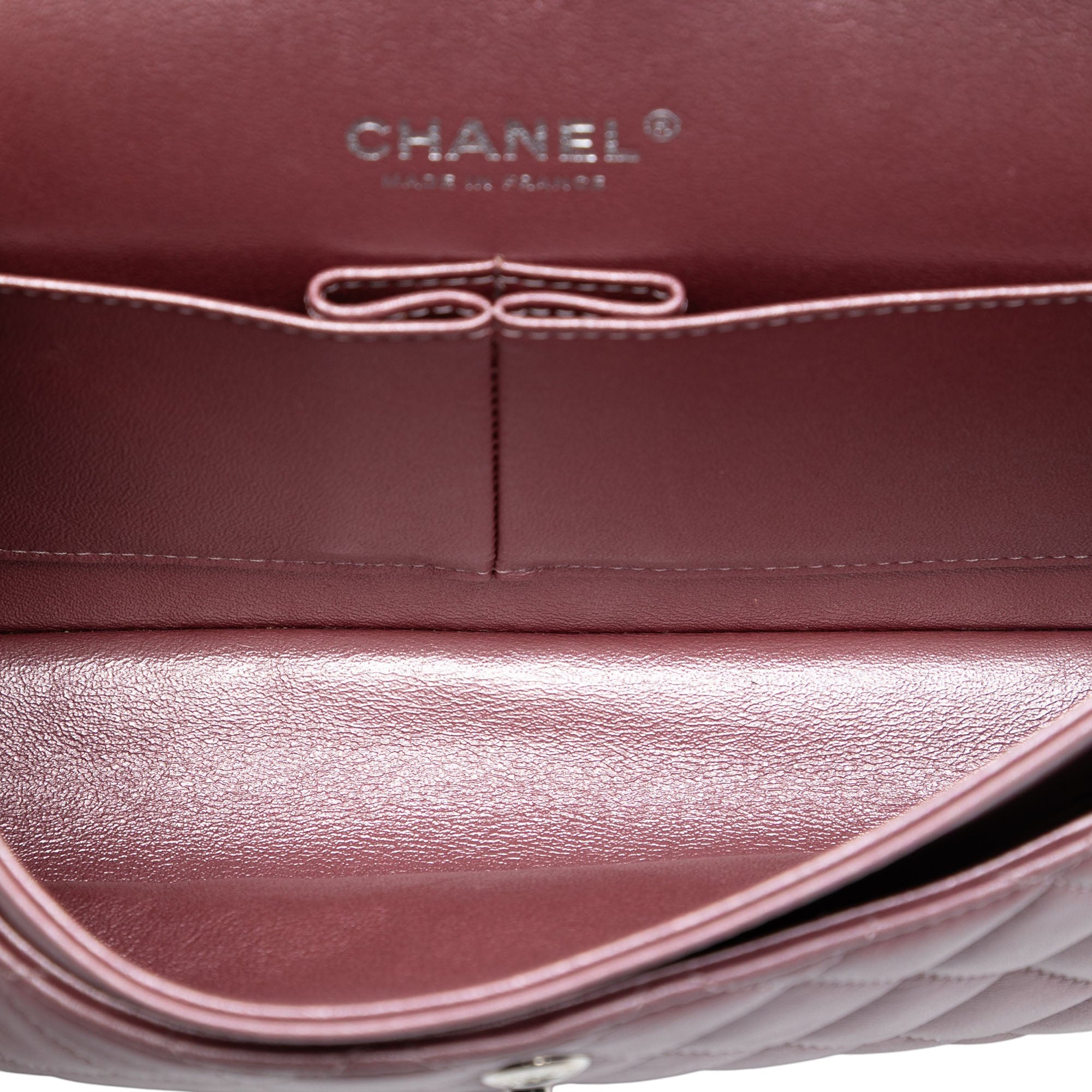 Chanel Medium Metallic Classic Lambskin Double Flap - image 4