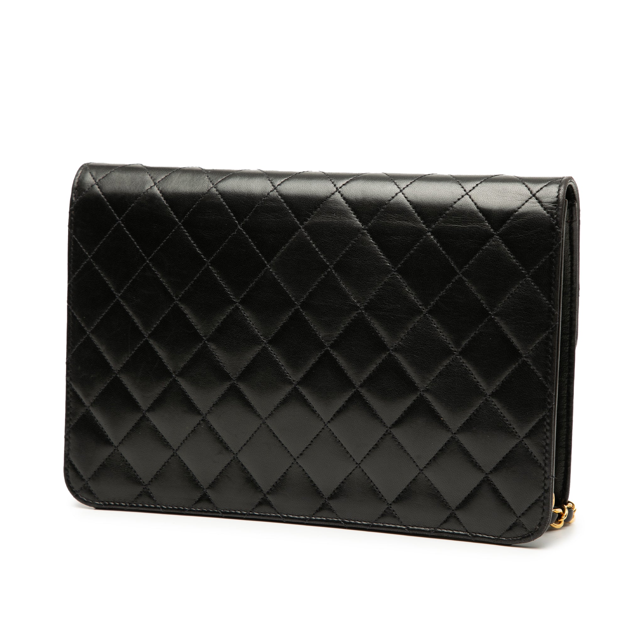 Chanel Medium CC Quilted Lambskin Single Flap - image 2