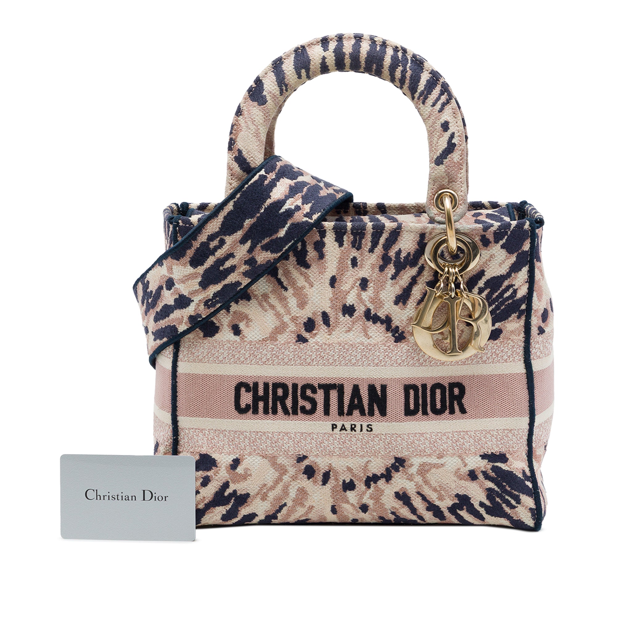 Dior Medium Embroidered Canvas Tie Dye Lady D Lite - image 7