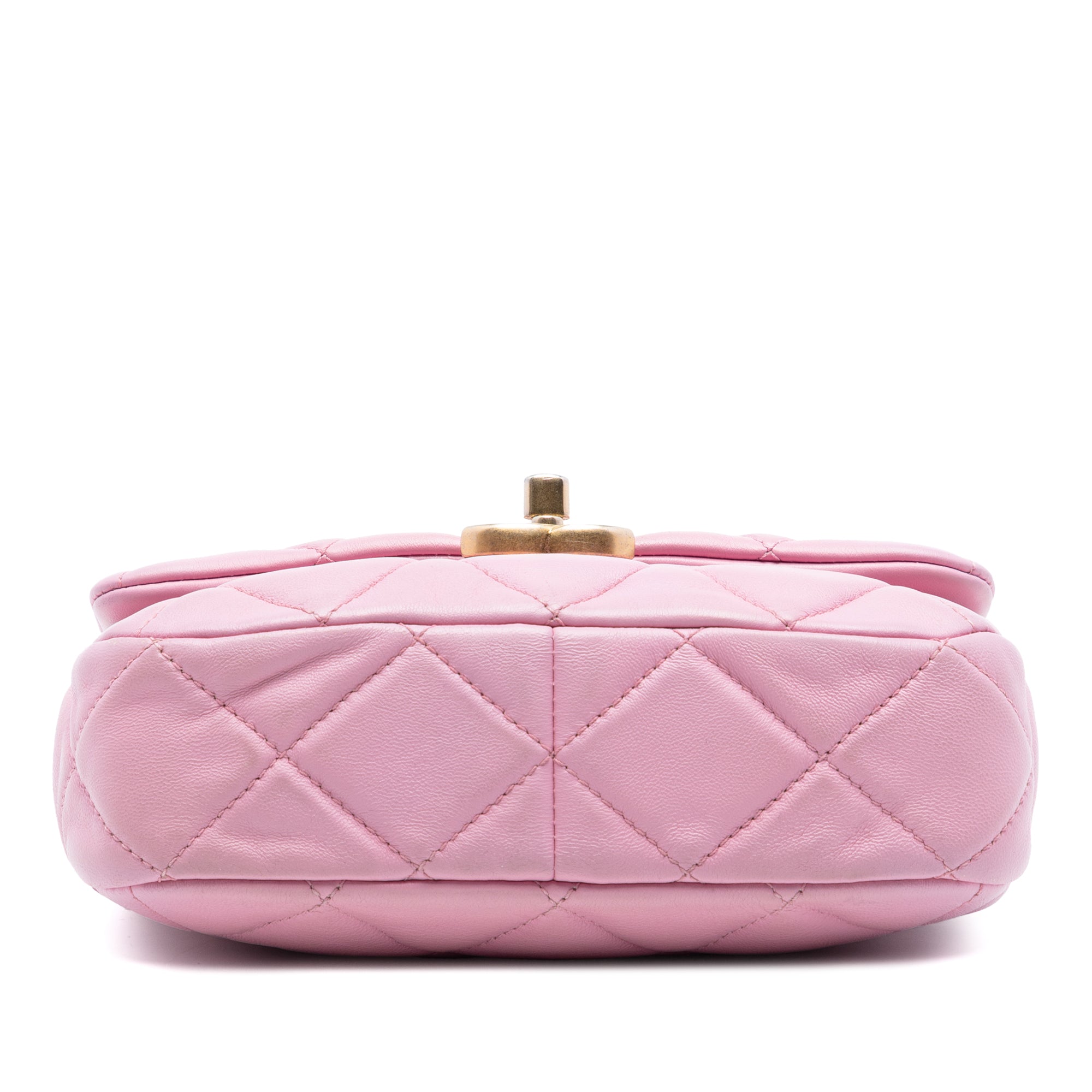 Chanel Mini Quilted Lambskin Candy Chain Flap - image 3