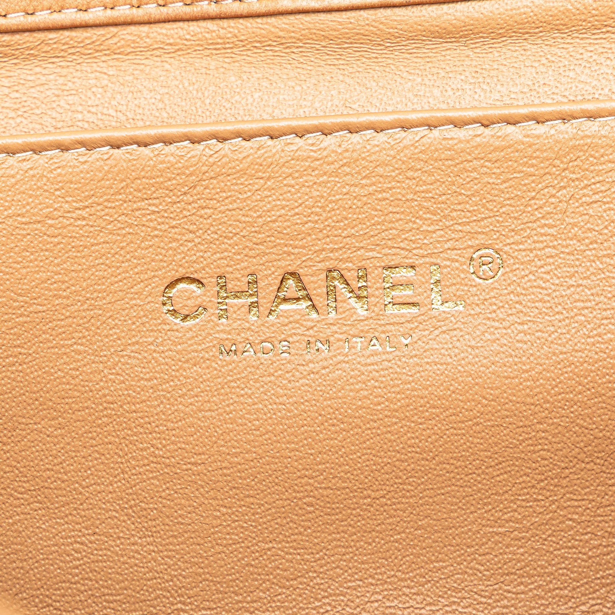 Chanel CC Quilted Lambskin Clutch With Chain - image 5