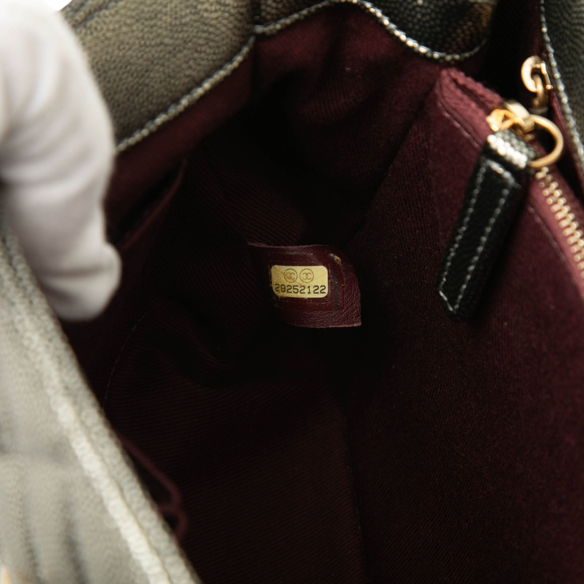 Chanel Small Caviar Coco Top Handle Bag - image 6