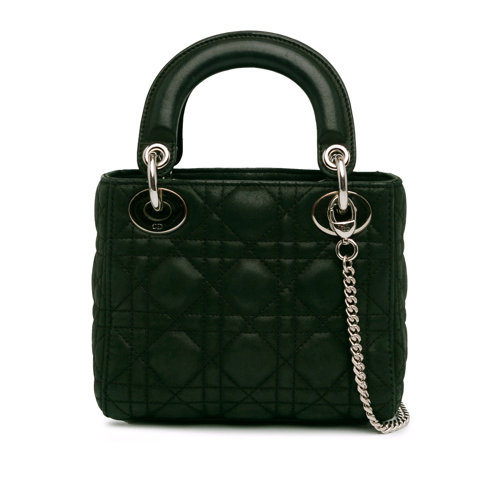 Dior Mini Iridescent Lambskin Cannage Lady Dior - image 3