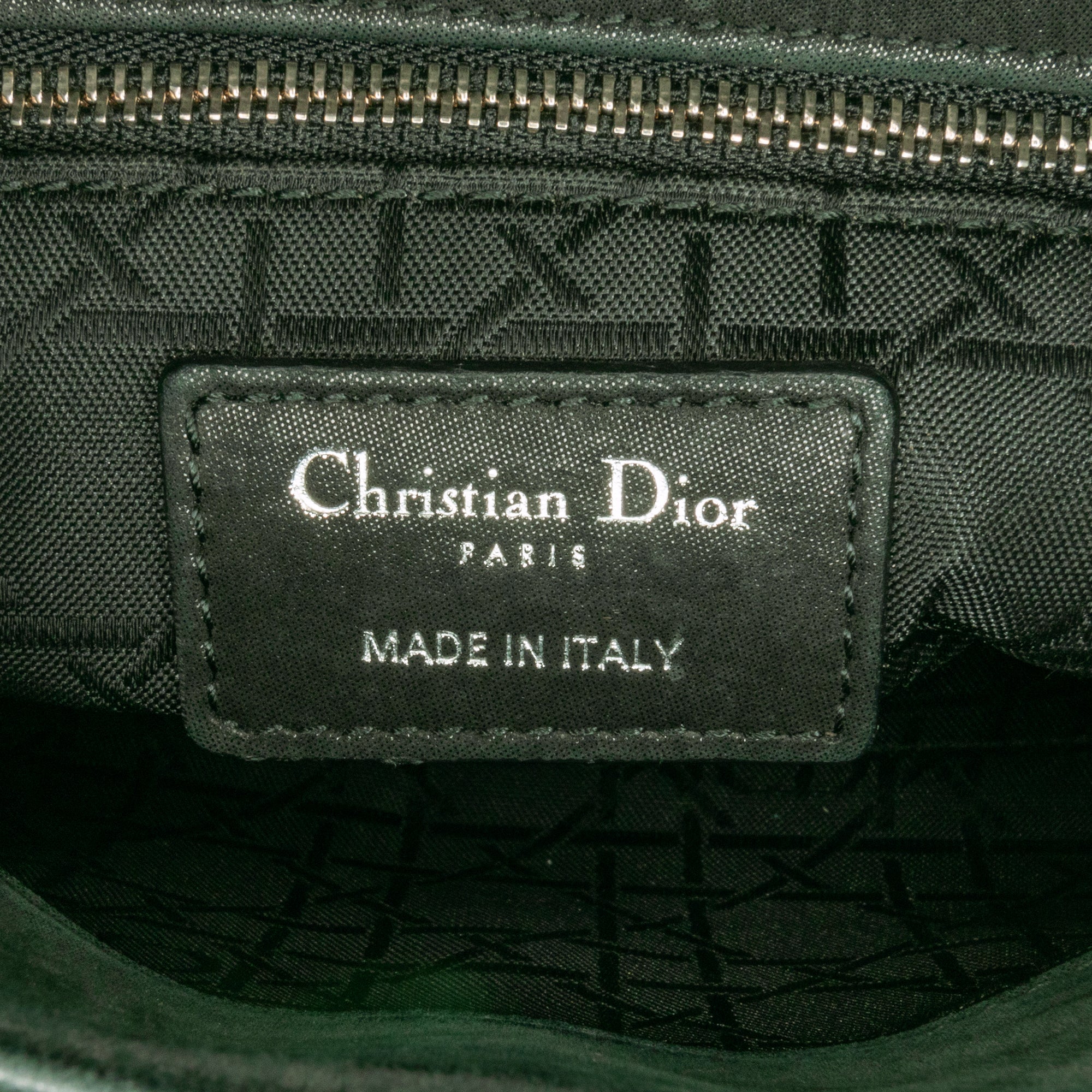 Dior Mini Iridescent Lambskin Cannage Lady Dior - image 6