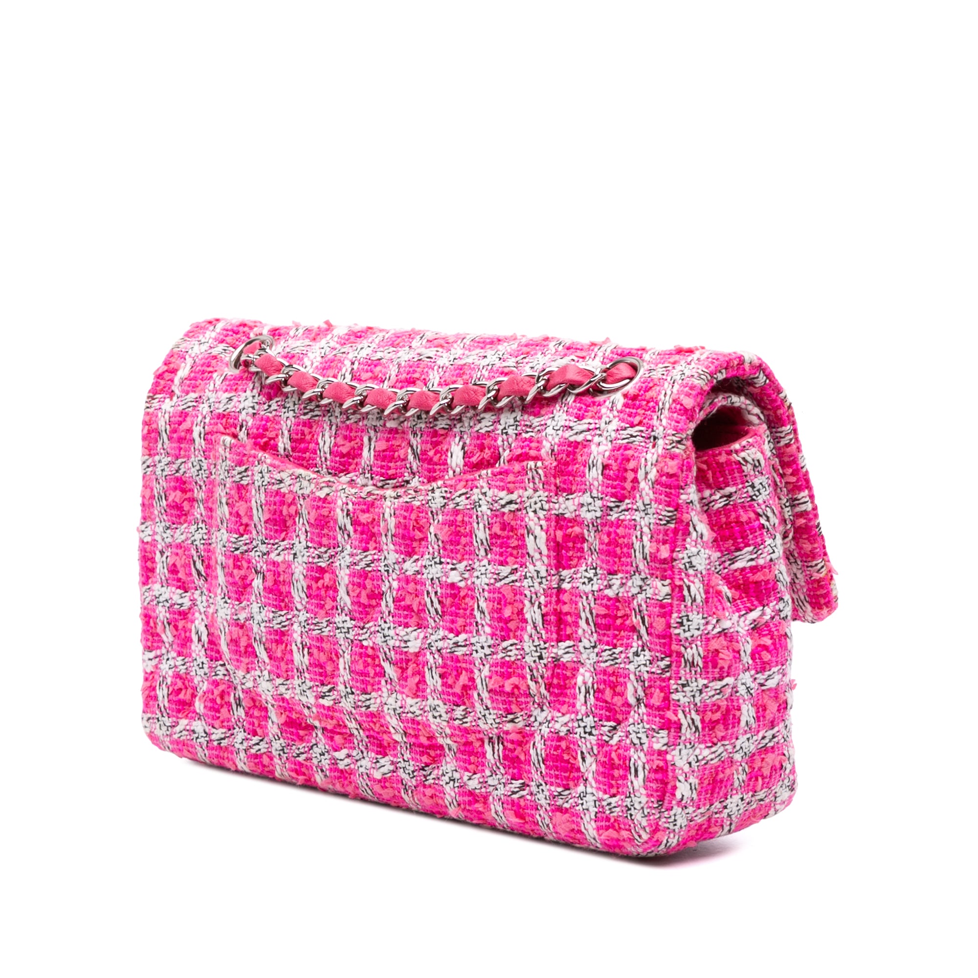 Chanel Medium Classic Tweed Double Flap - image 2