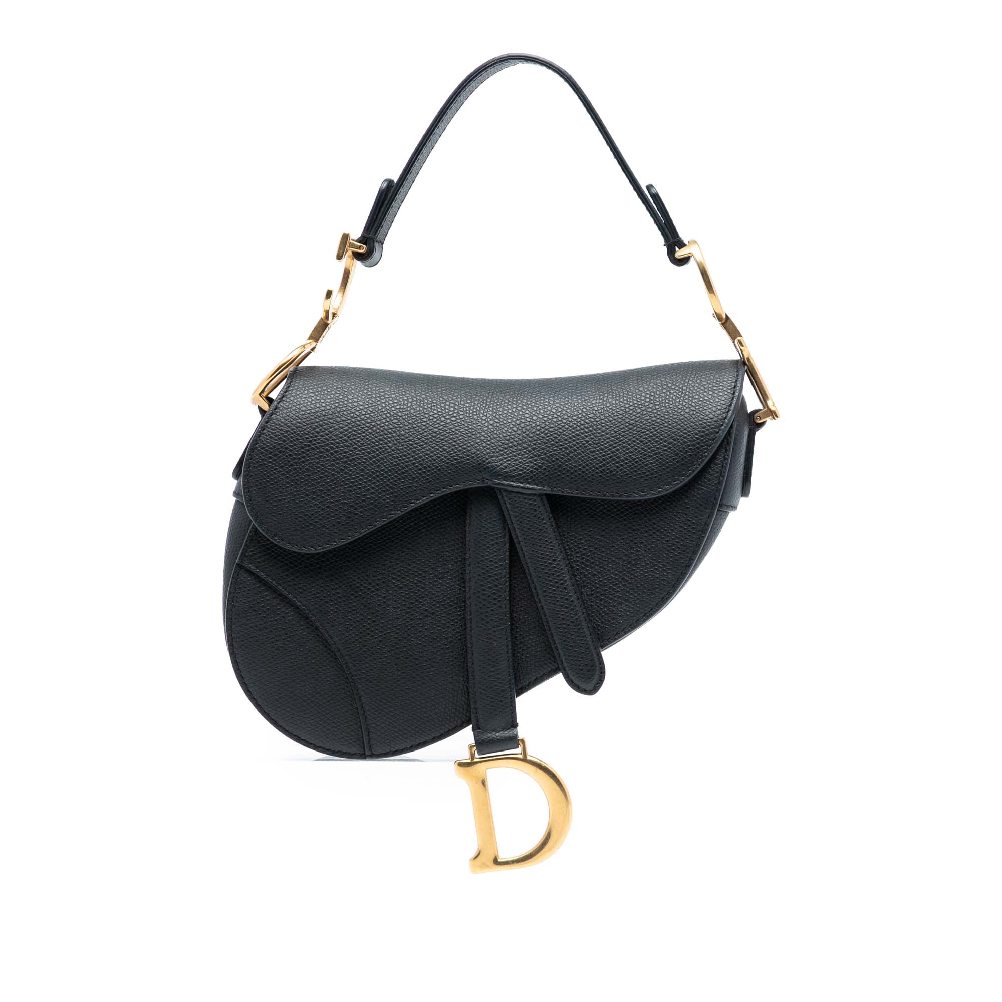 Dior Micro Goatskin Saddle Bag - image 1