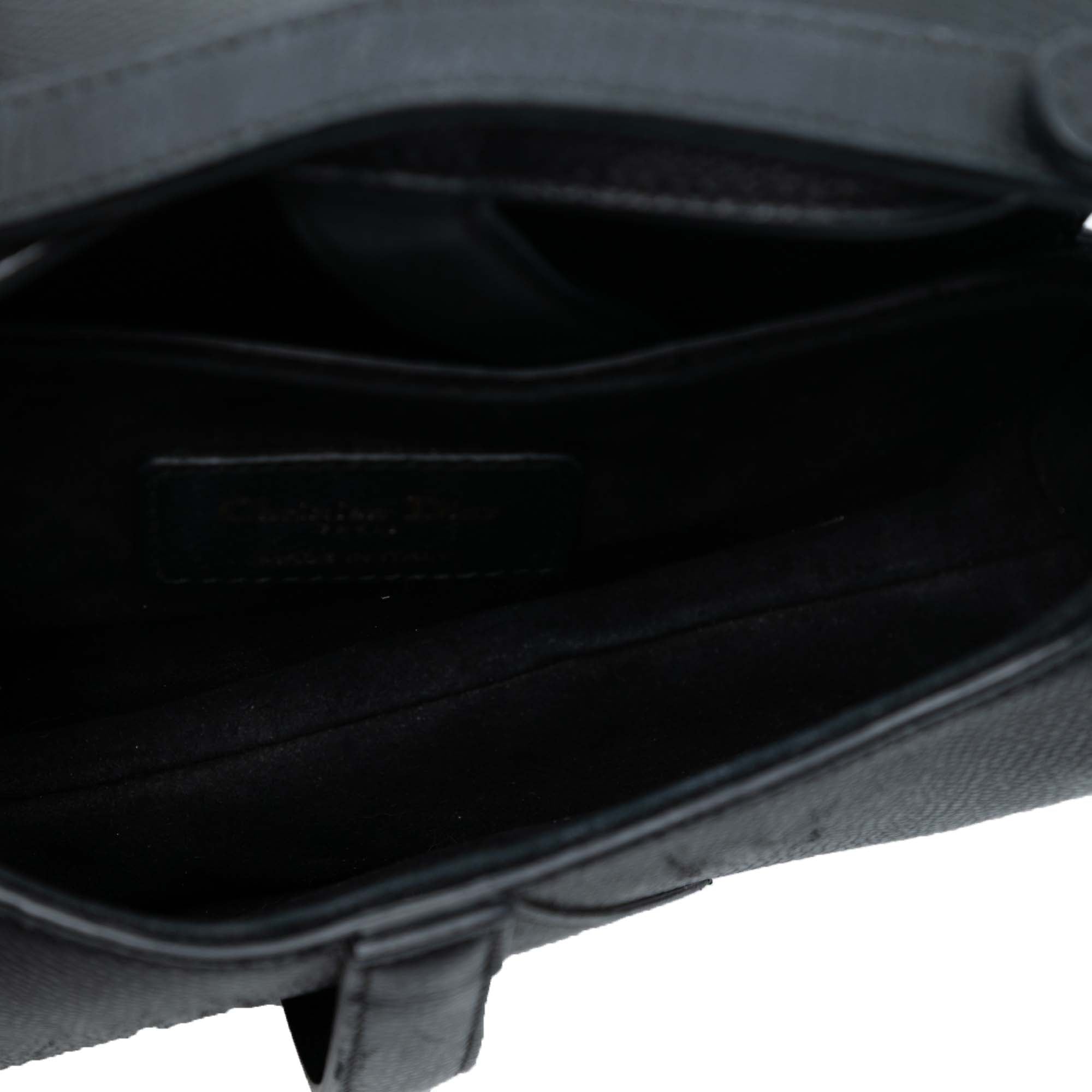 Dior Micro Goatskin Saddle Bag - image 4