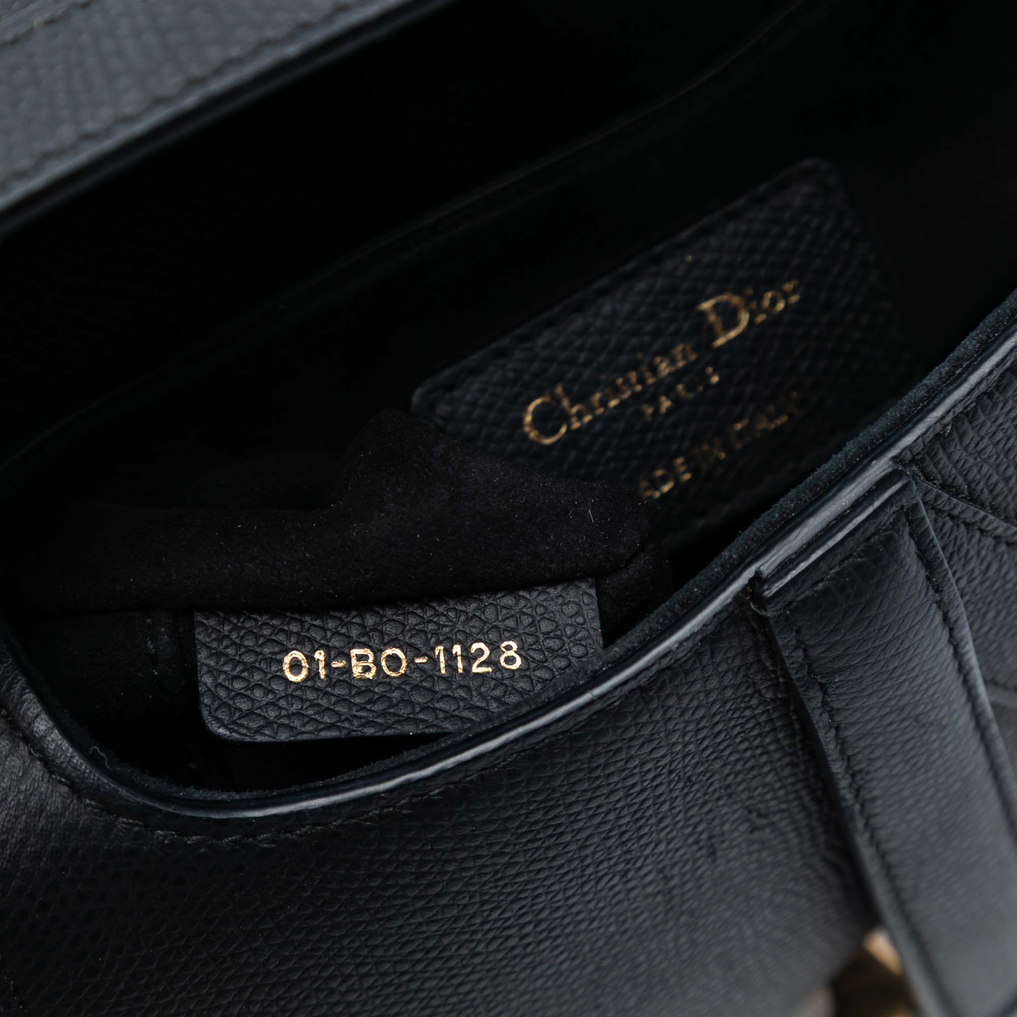 Dior Micro Goatskin Saddle Bag - image 5