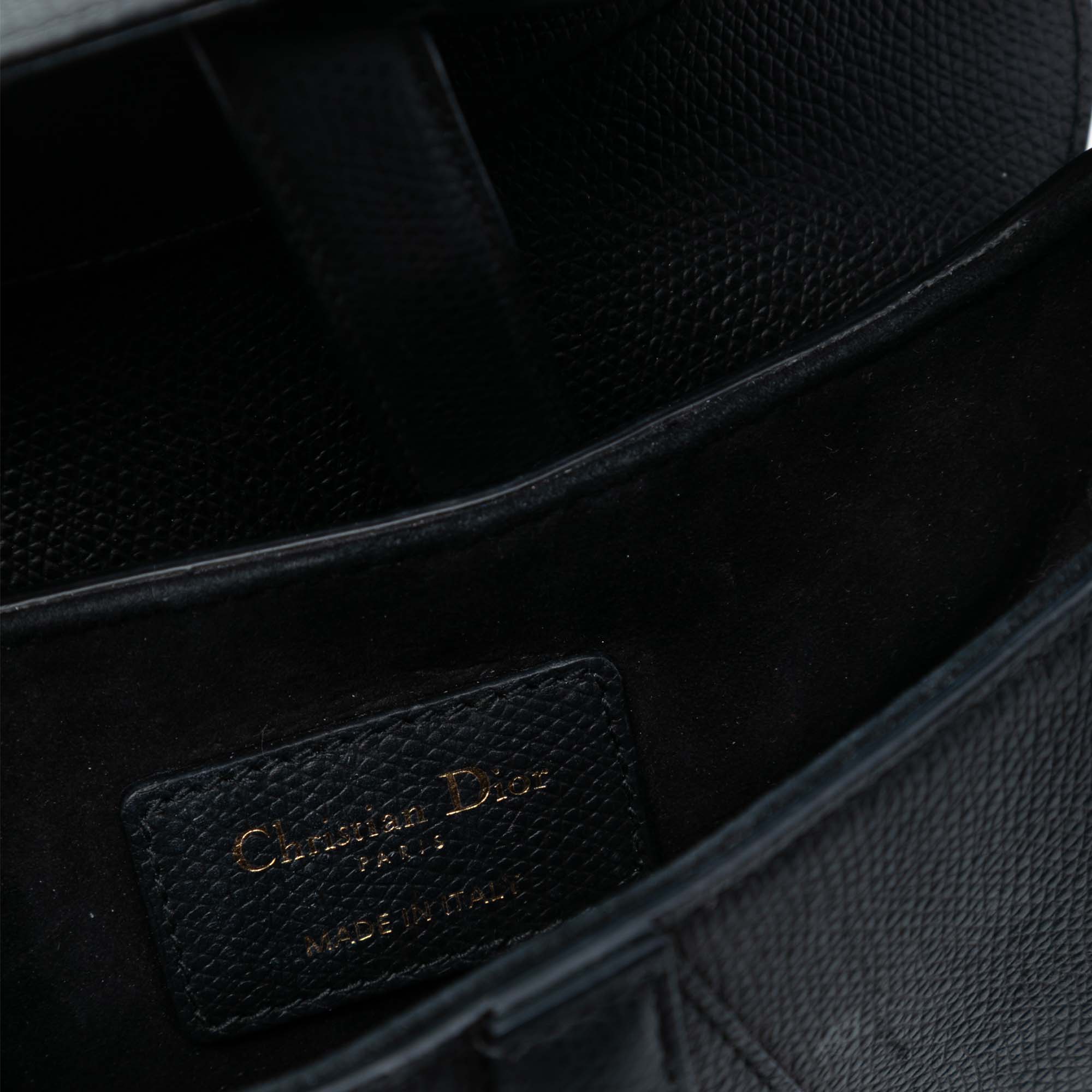 Dior Micro Goatskin Saddle Bag - image 6