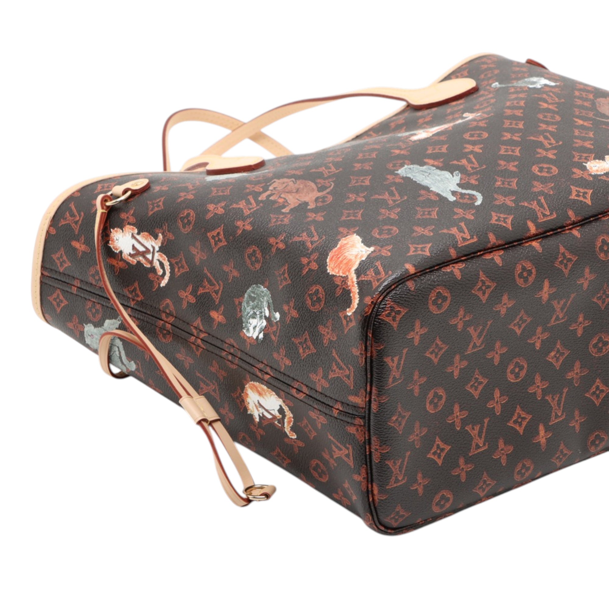 Louis Vuitton Grace Coddington Monogram Catogram Neverfull MM - image 7