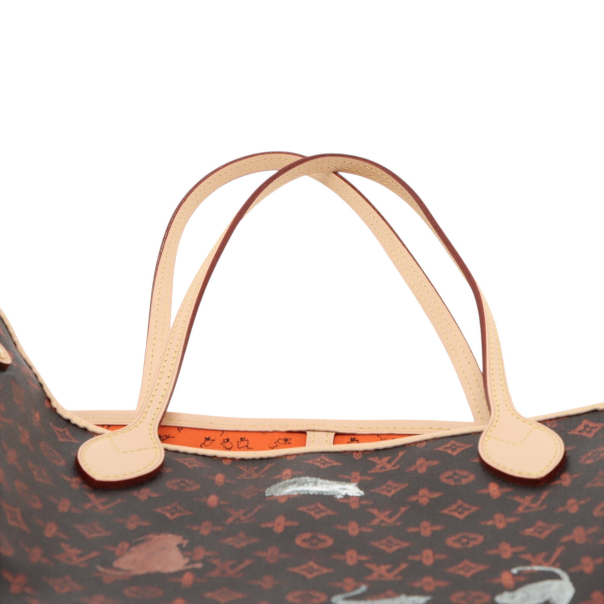 Louis Vuitton Grace Coddington Monogram Catogram Neverfull MM - image 9