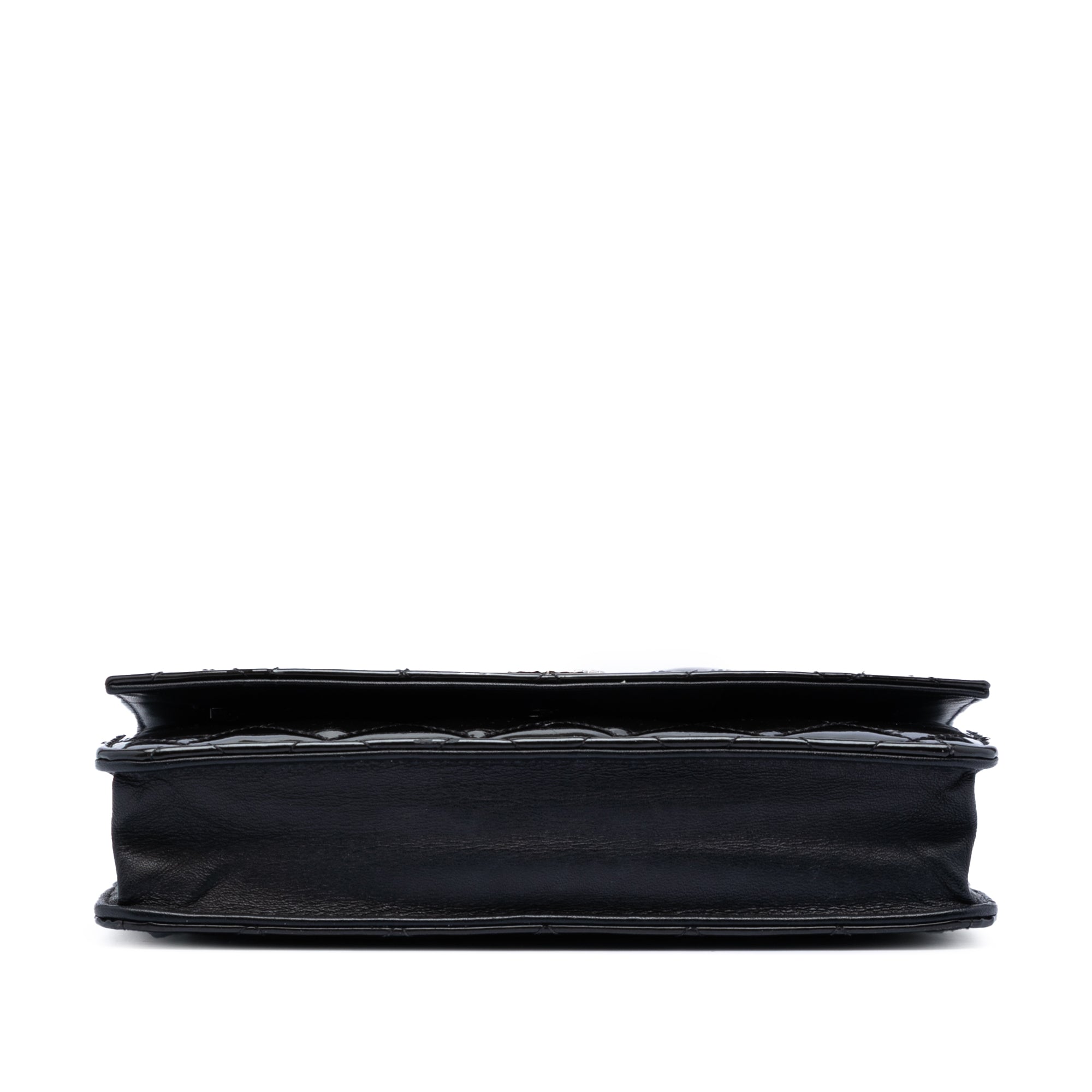 Chanel CC Quilted Patent Brilliant Wallet On Chain - image 3