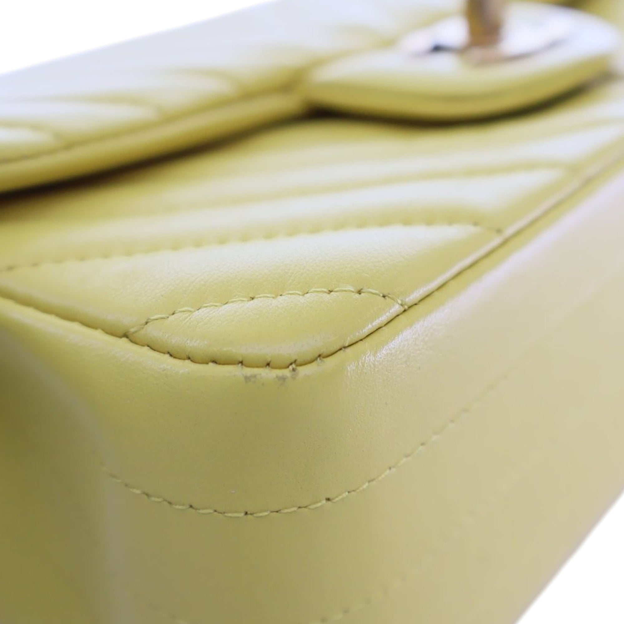 Chanel Mini Rectangular Classic Chevron Lambskin Single Flap - image 9