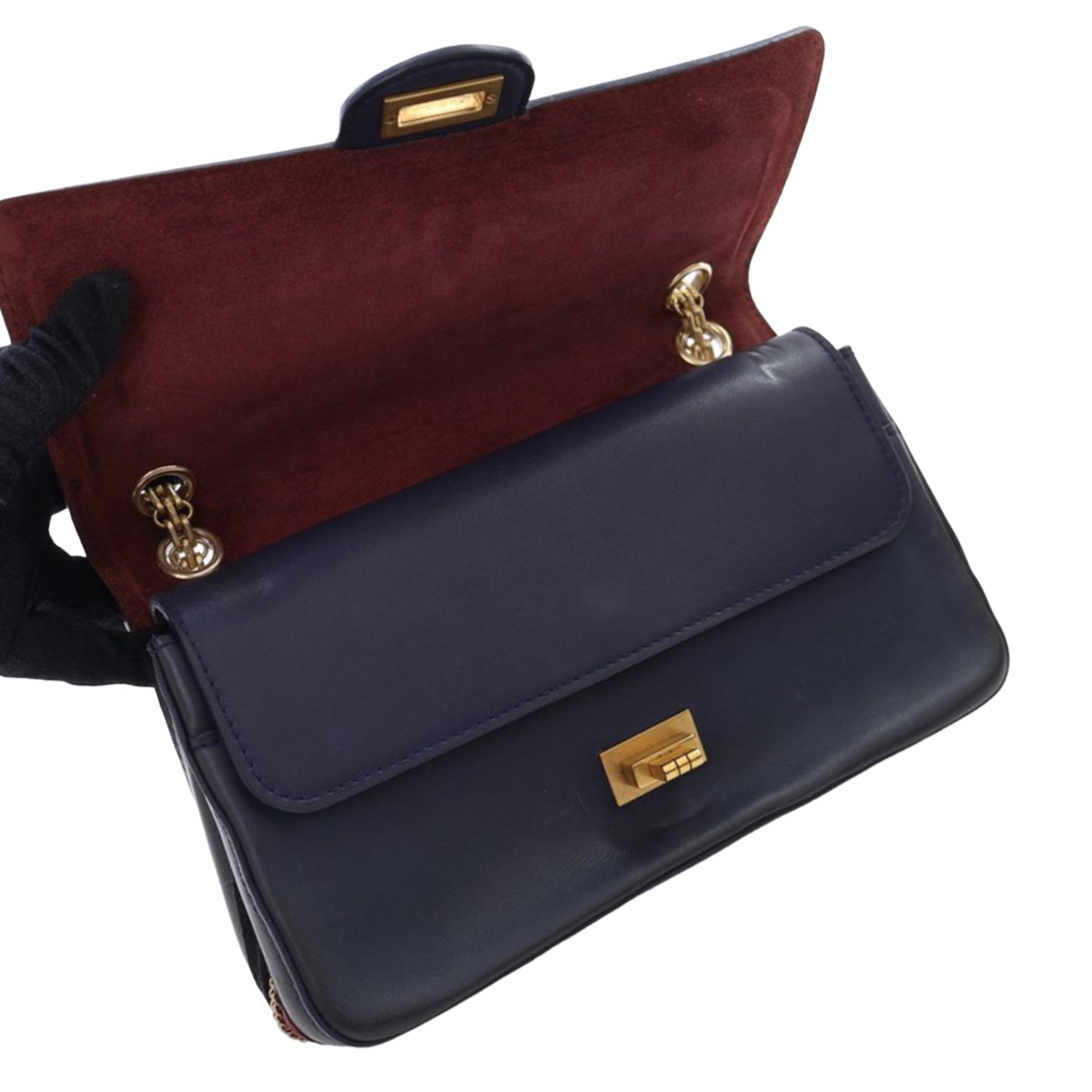 Chanel Reissue 2.55 Calfskin Medallion Nude Double Flap 226 - image 10