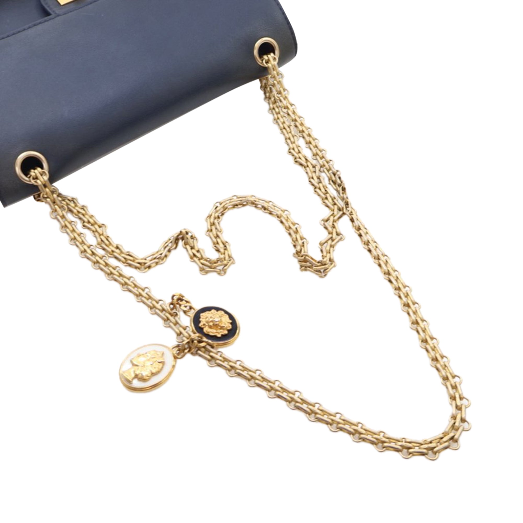 Chanel Reissue 2.55 Calfskin Medallion Nude Double Flap 226 - image 15