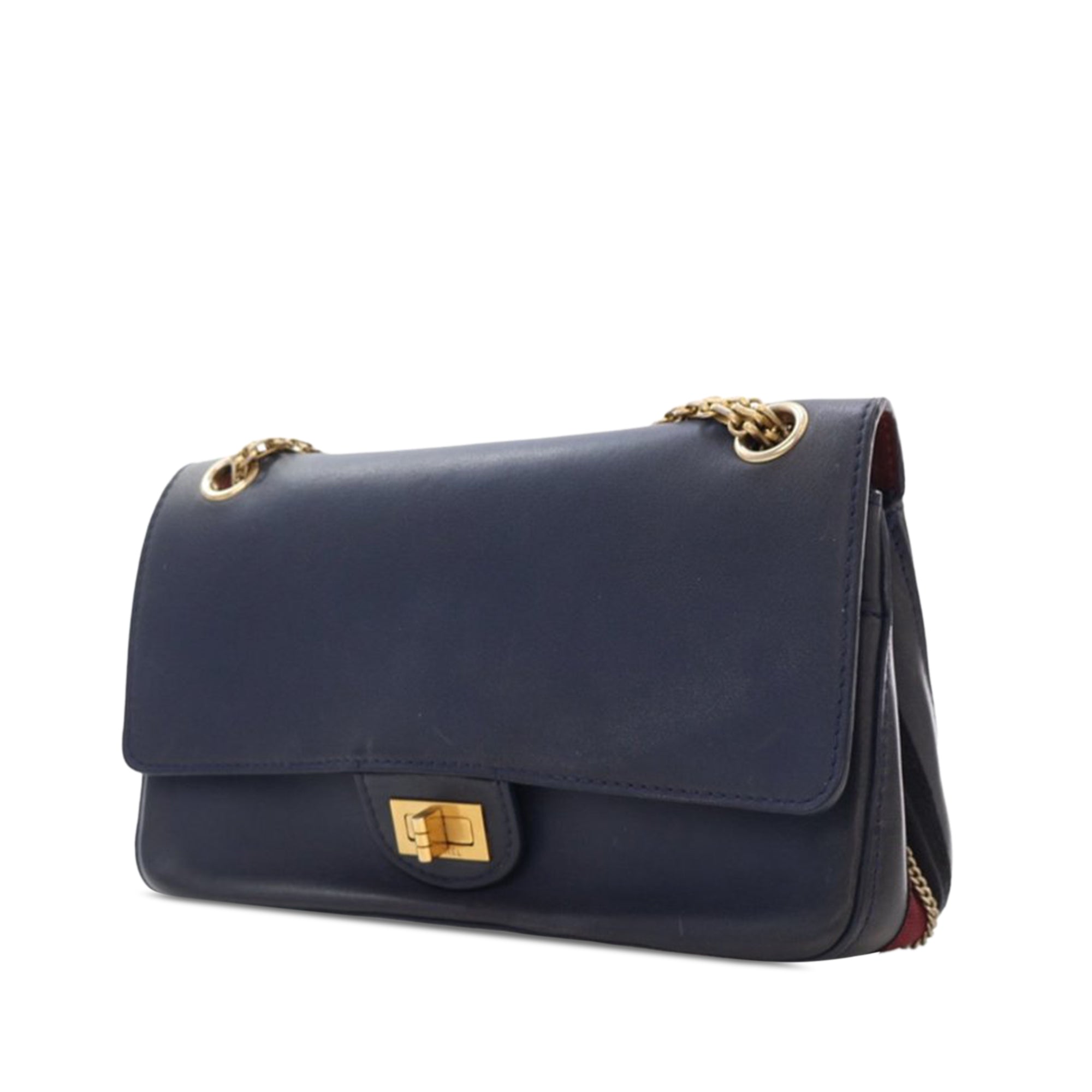Chanel Reissue 2.55 Calfskin Medallion Nude Double Flap 226 - image 2