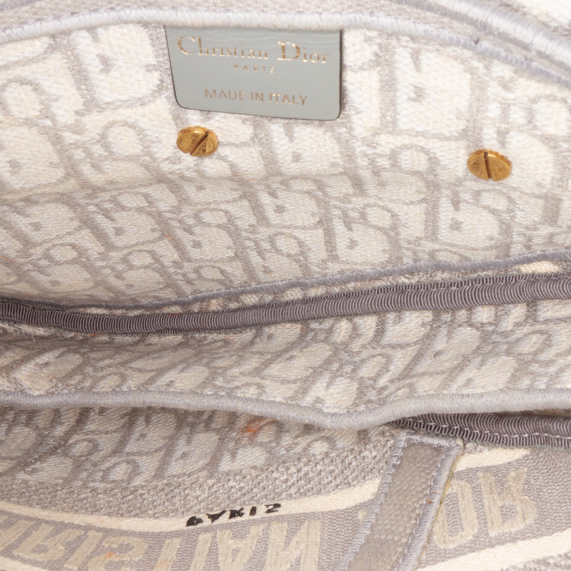 Dior Oblique Embroidered Canvas Saddle Bag - image 4