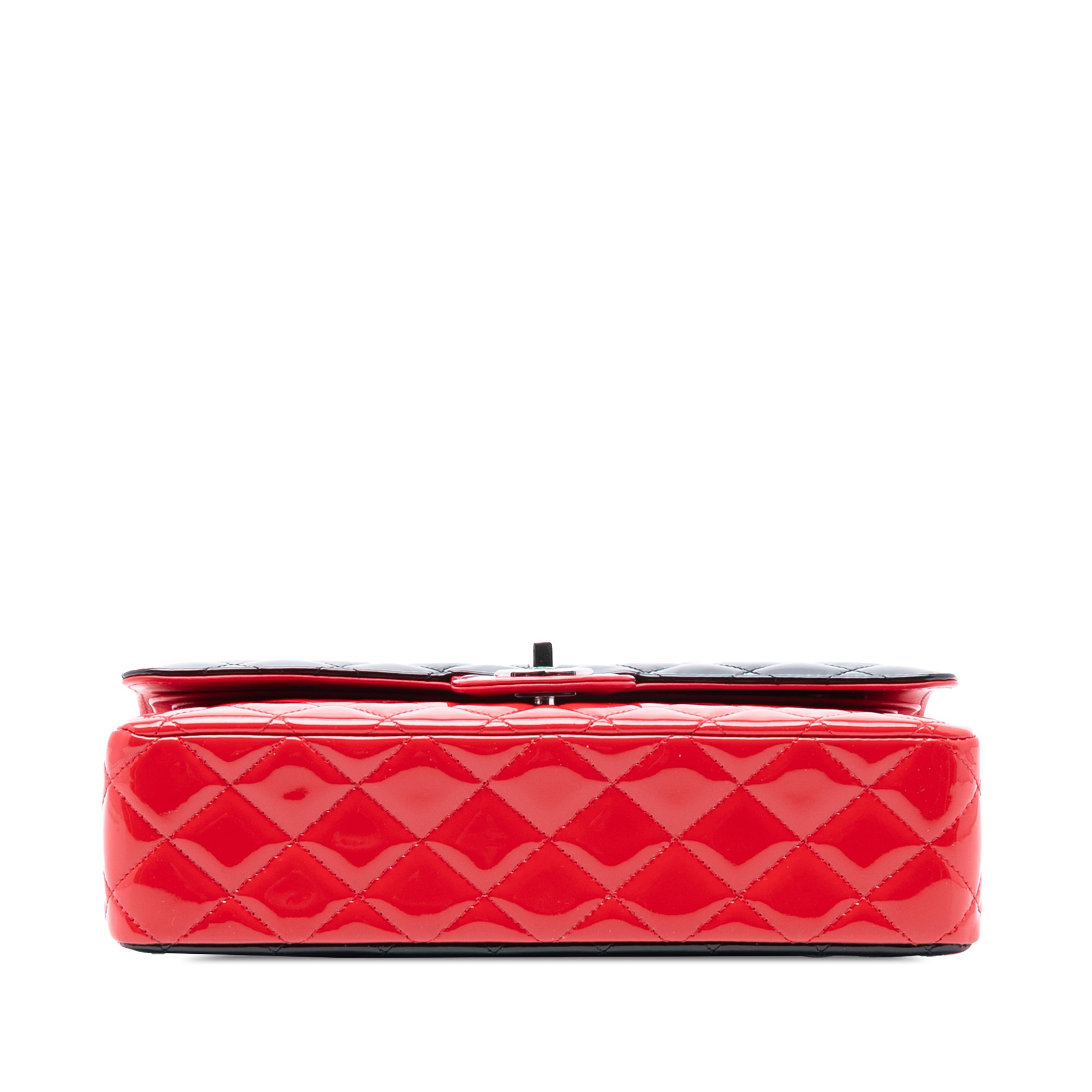 Chanel Medium Classic Bicolor Patent Double Flap - image 3