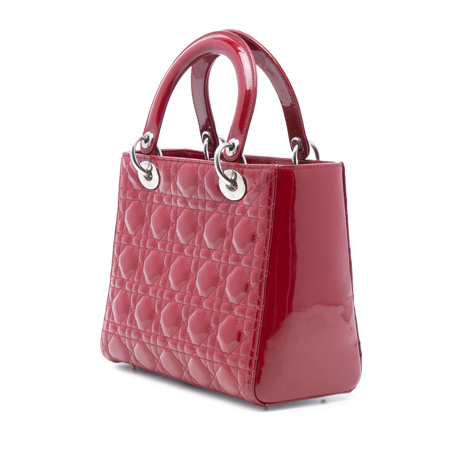 Dior Medium Patent Cannage Lady Dior - image 2