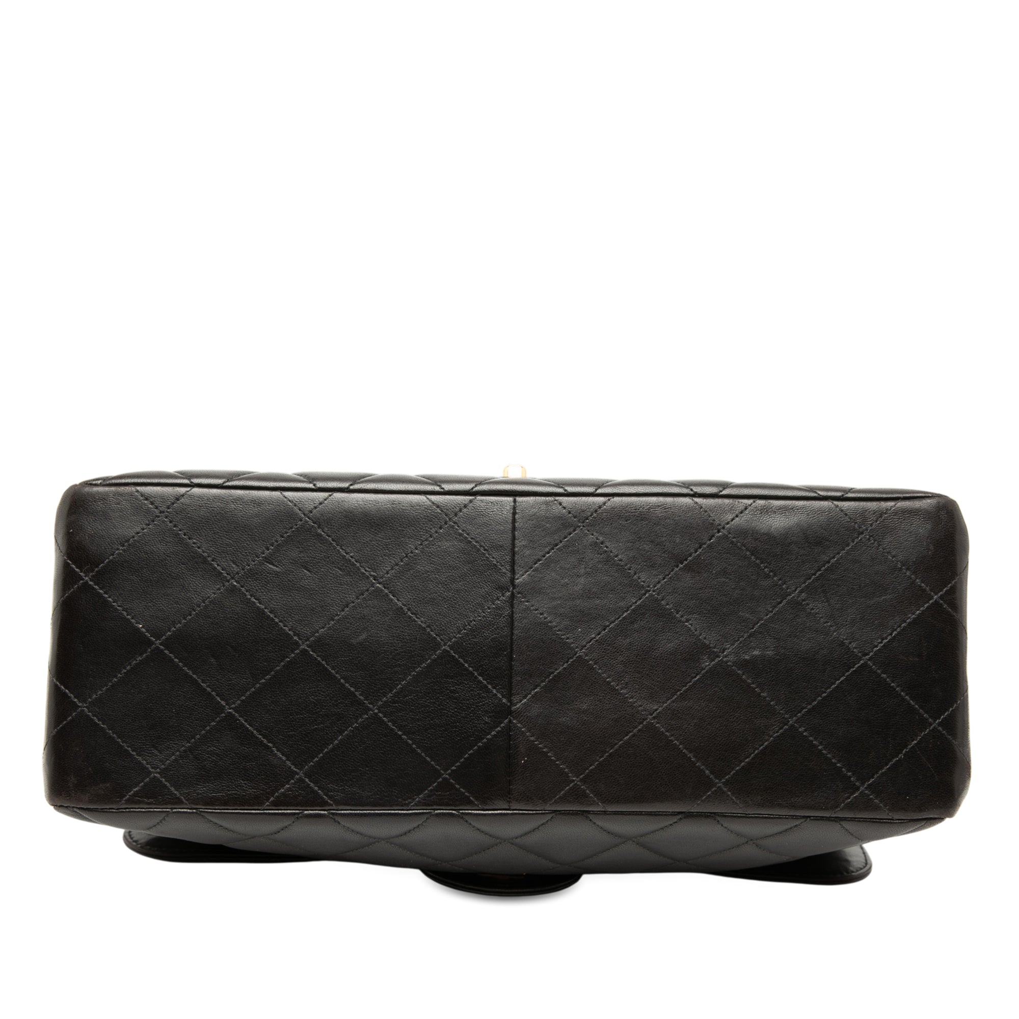 Chanel Jumbo Quilted Lambskin Double Sided Flap - image 3