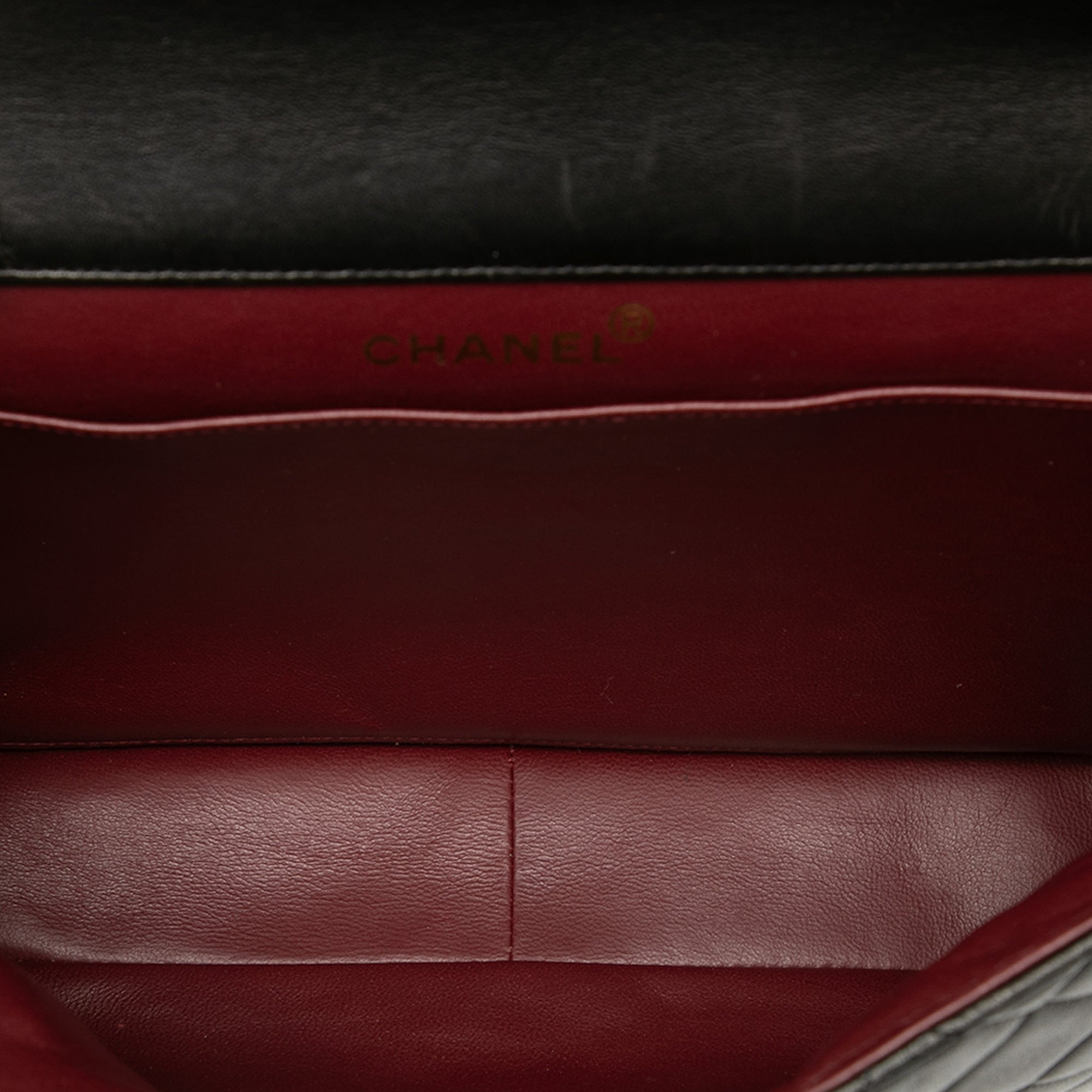 Chanel Jumbo Quilted Lambskin Double Sided Flap - image 4