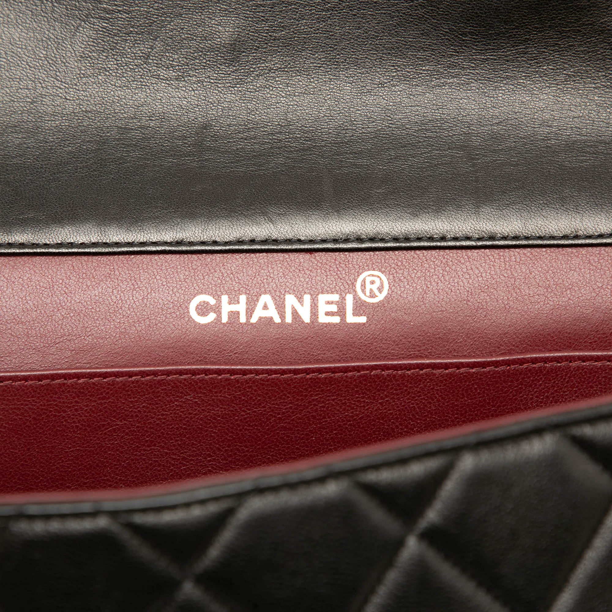 Chanel Jumbo Quilted Lambskin Double Sided Flap - image 5