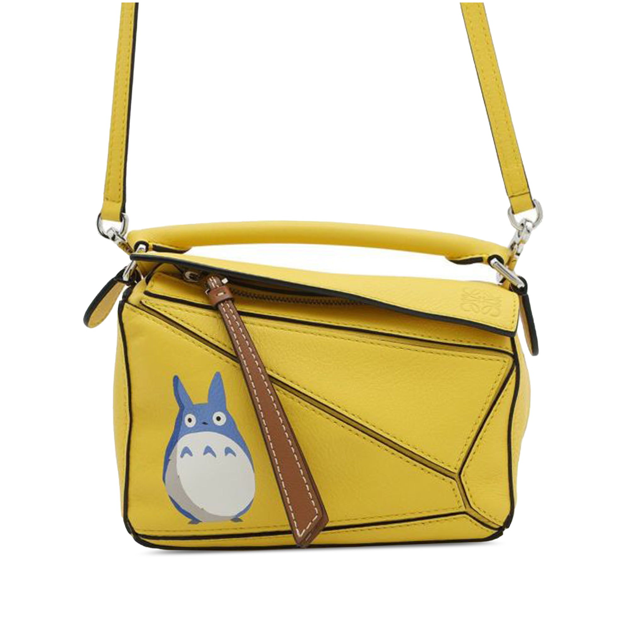 LOEWE Studio Ghibli My Neighbor Totoro Mini Calfskin Puzzle Satchel - image 1