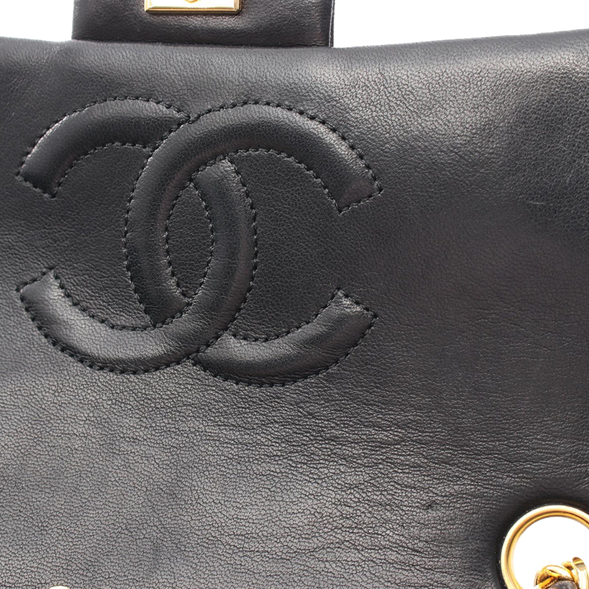 Chanel Mini Square Classic Lambskin Single Flap - image 6