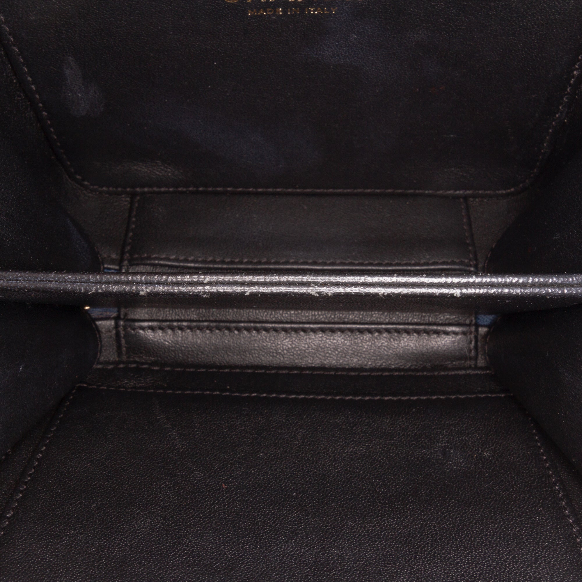 Chanel Small Bicolor Caviar CC Filigree Vanity Case - image 4