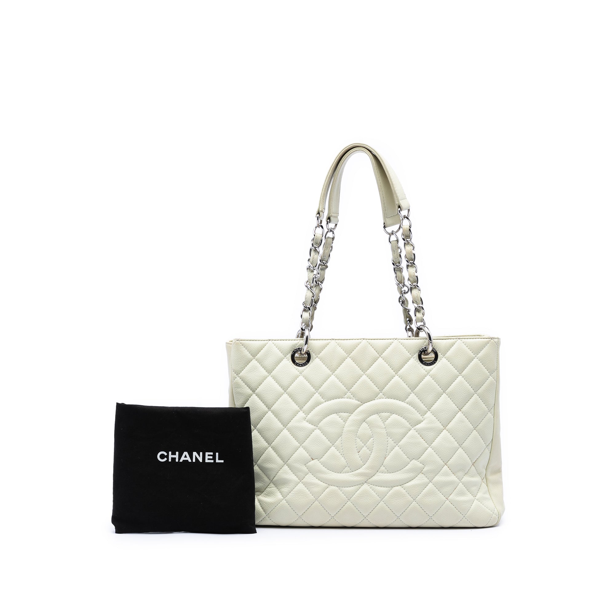 Chanel Caviar Grand Shopping Tote - image 6