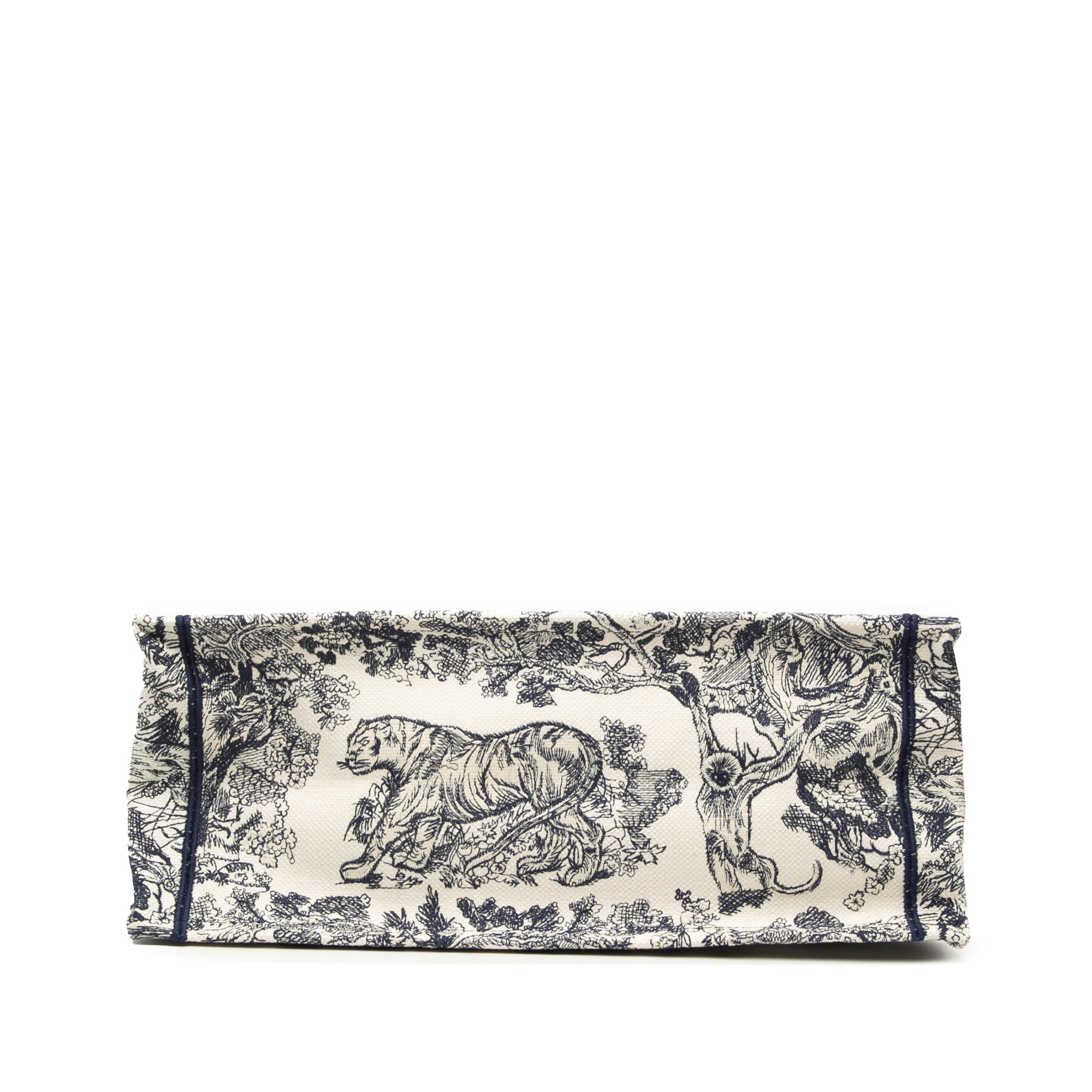 Dior Large Canvas Embroidered Dioriviera Toile De Jouy Book Tote - image 3