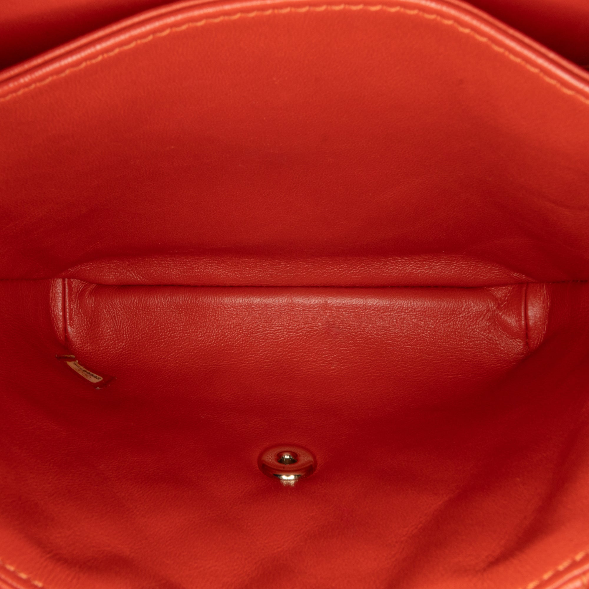 Chanel Quilted Lambskin Knock on Wood Satchel - image 4