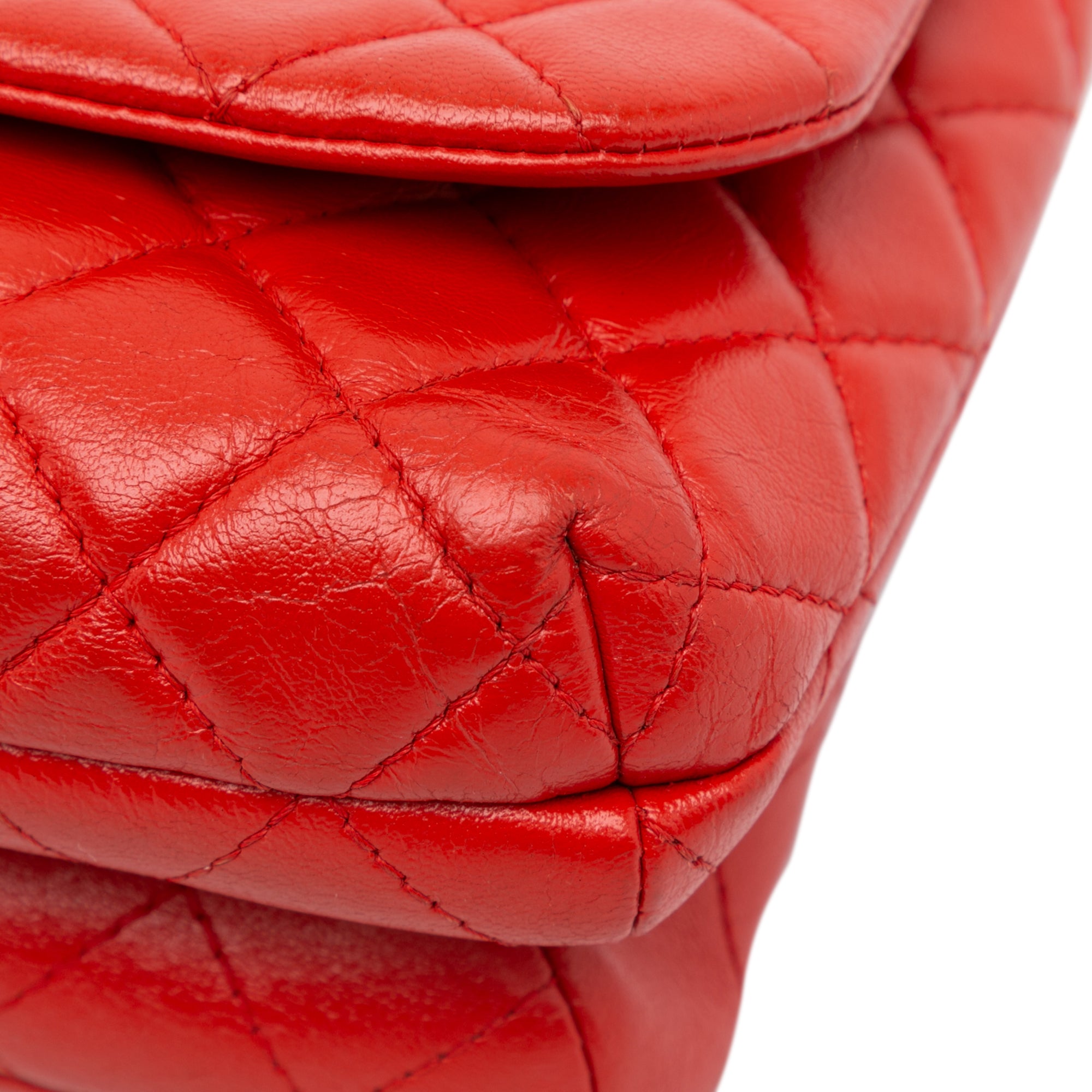 Chanel Quilted Lambskin Knock on Wood Satchel - image 8