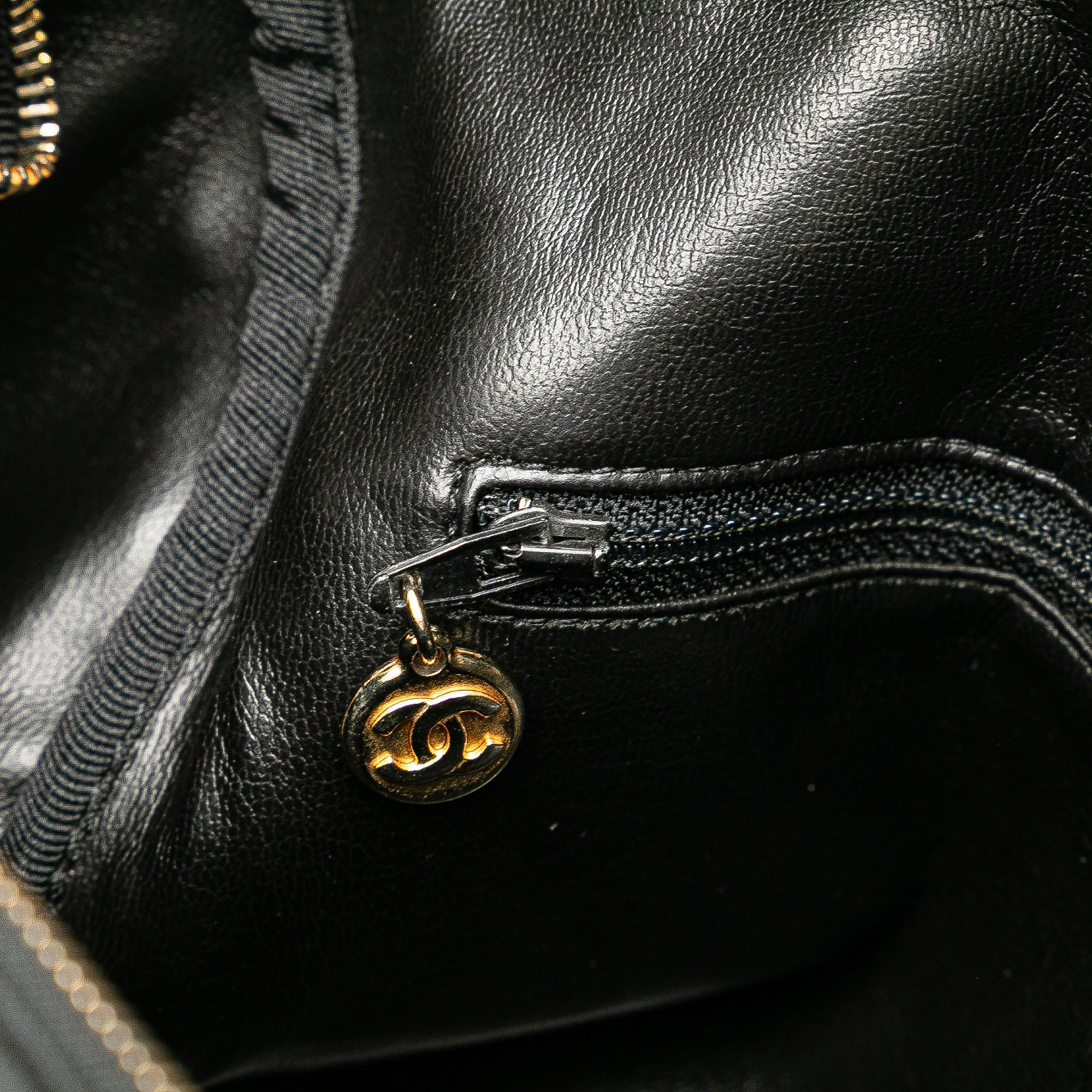 Chanel Calfskin Diamond Stitched Boston Bag - image 6