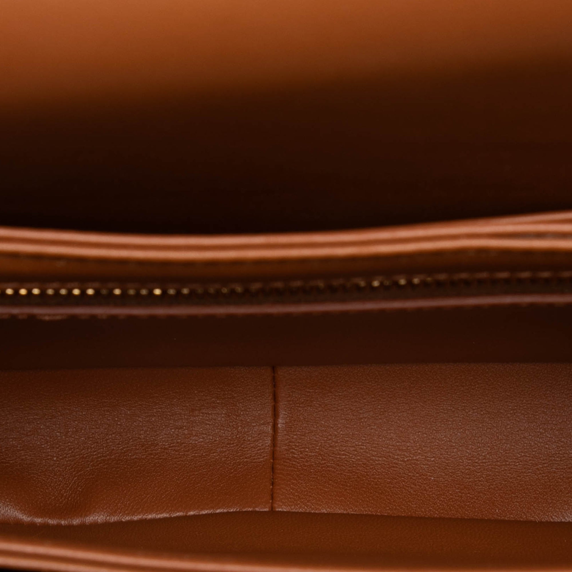 Celine Teen Canvas and Calfskin Triomphe Crossbody - image 4