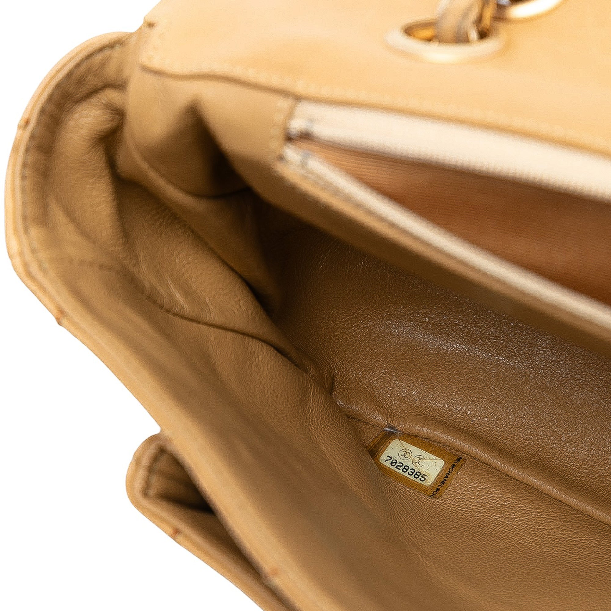 Chanel Chocolate Bar Lambskin Wild Stitch Chain Flap - image 5