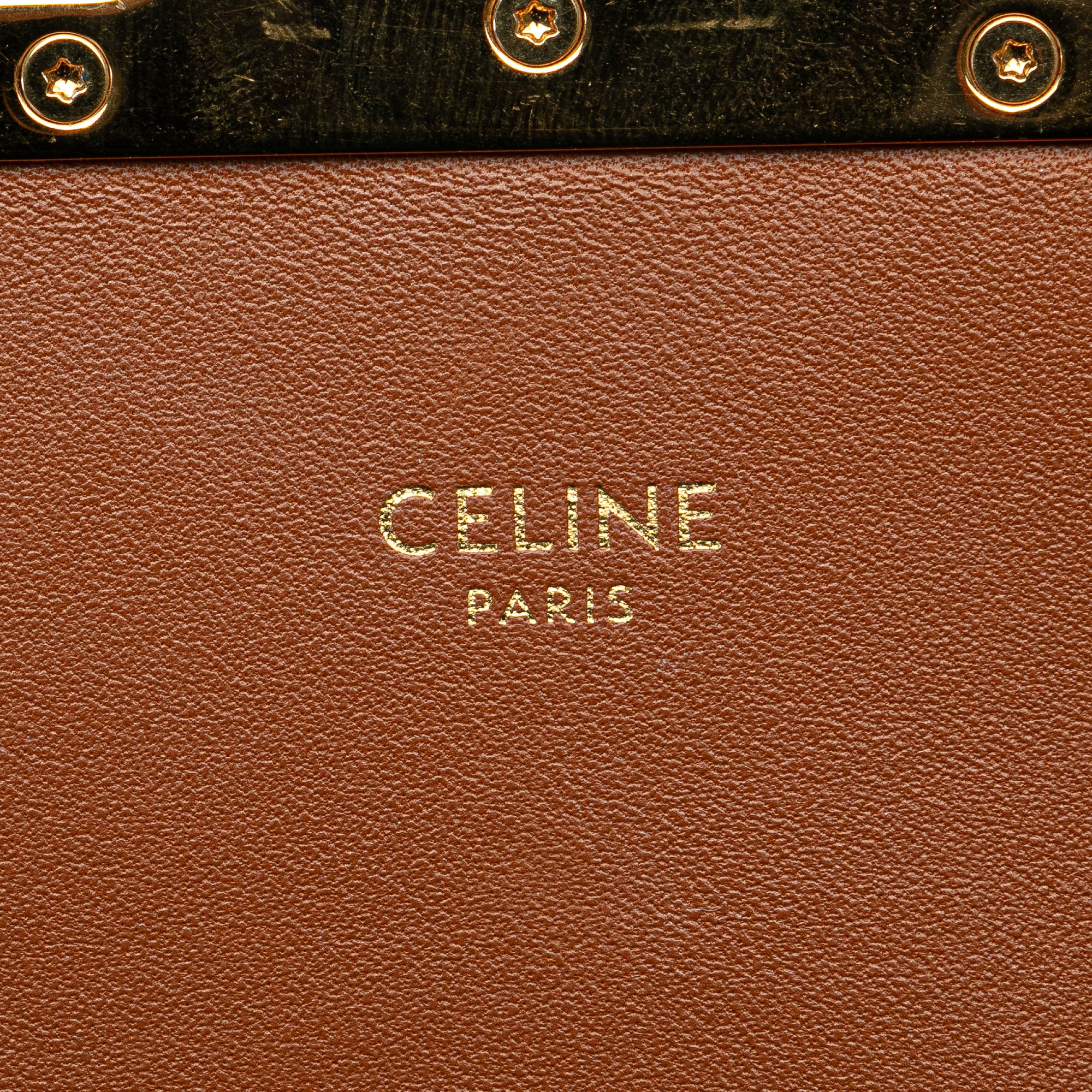 Celine Teen Triomphe Coated Canvas and Calfskin Triomphe Crossbody - image 5