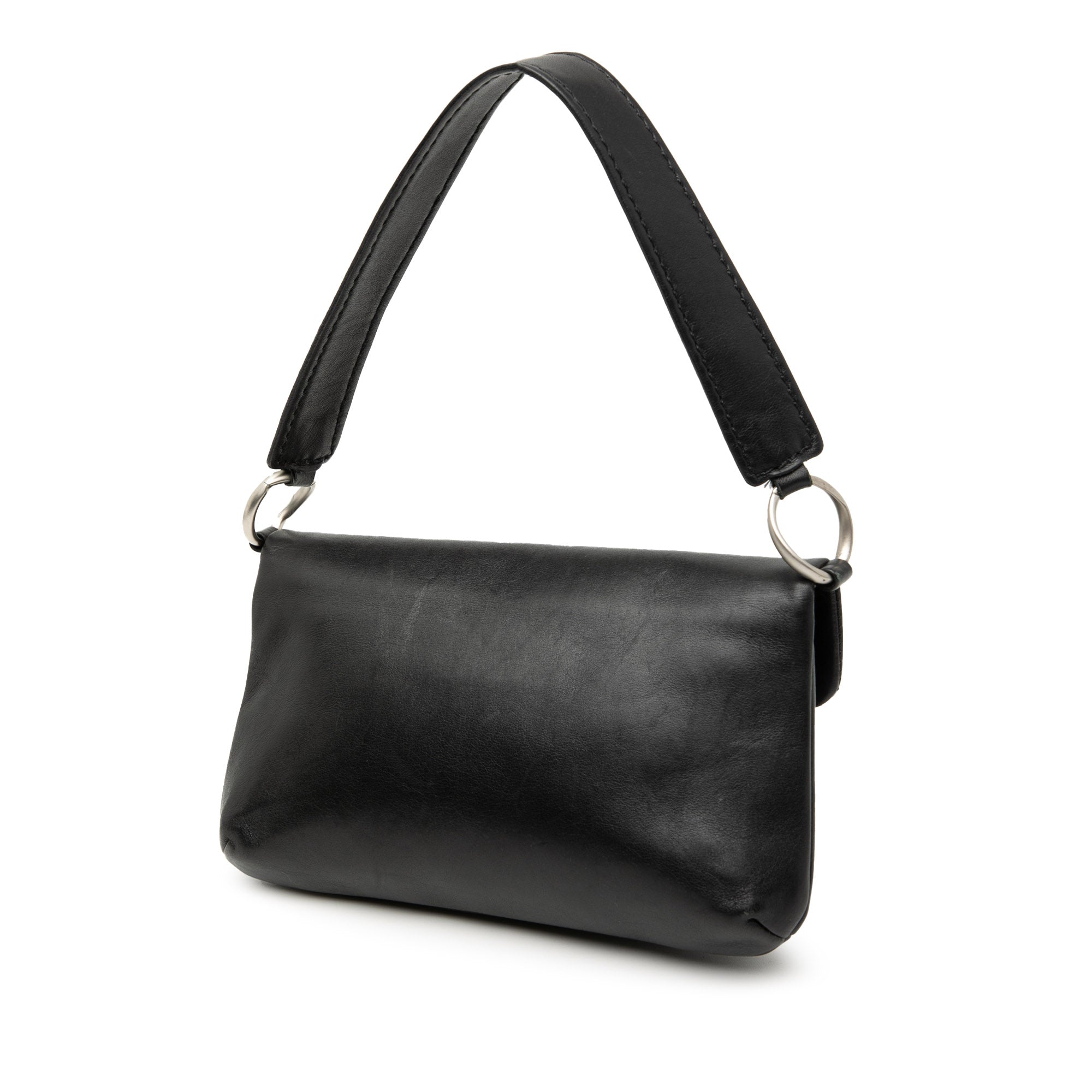 Chanel Calfskin Square Stitched Mademoiselle Shoulder Bag - image 2