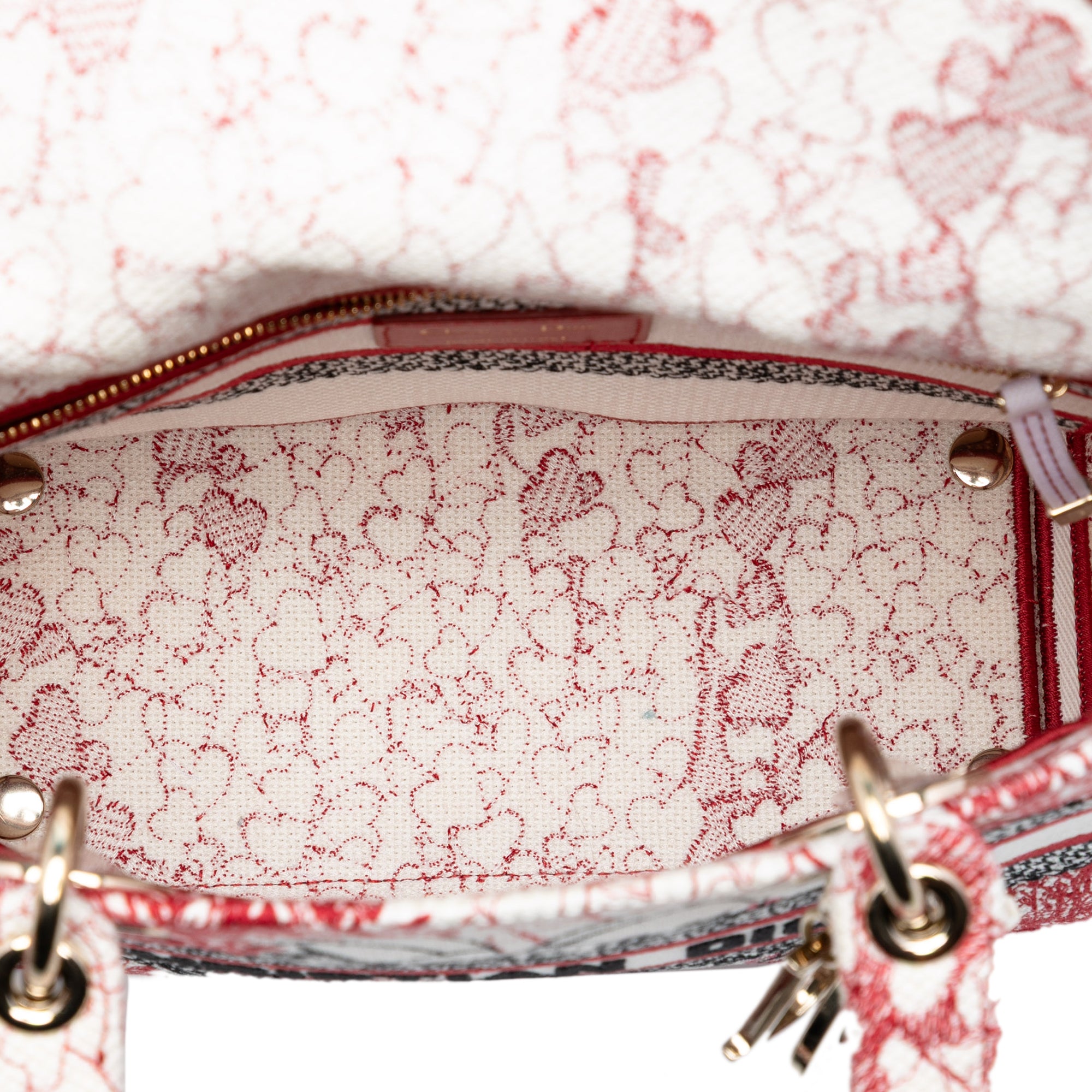 Dior DiorAmour Medium Embroidered Canvas Royale Lady D Lite - image 4