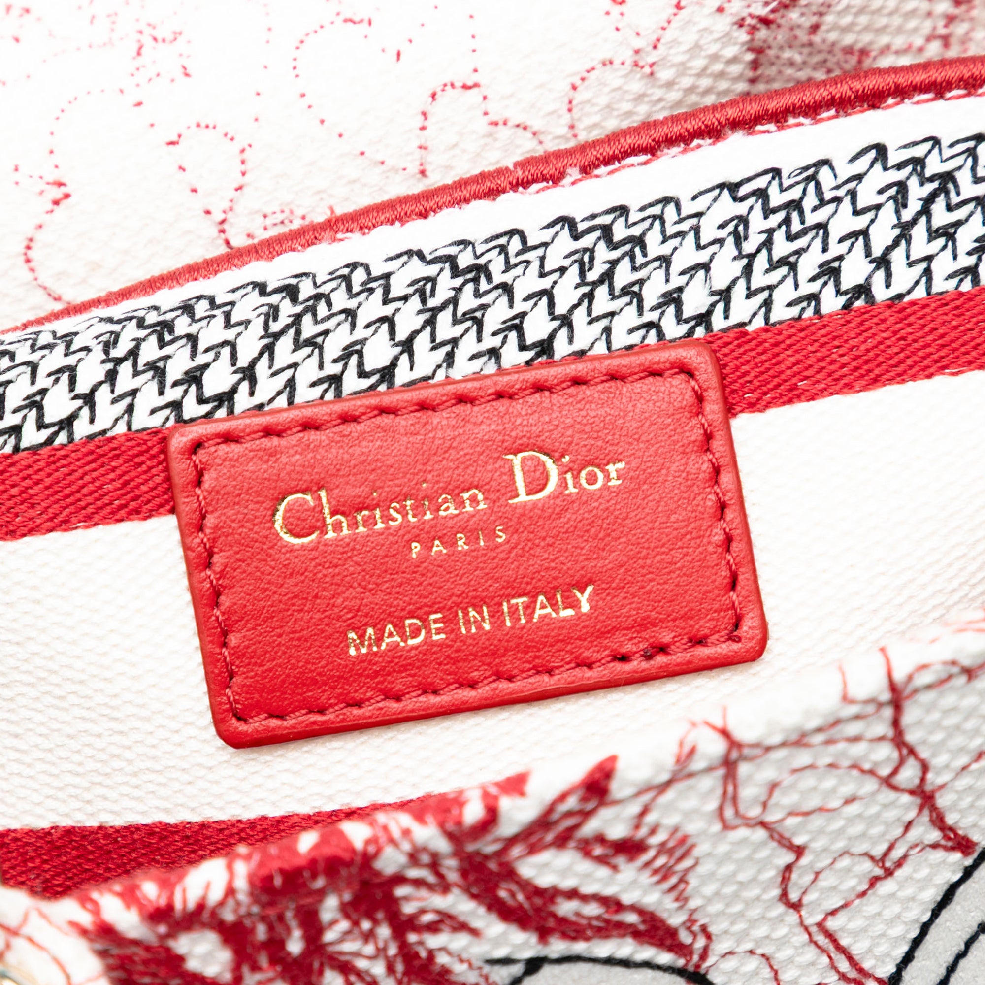 Dior DiorAmour Medium Embroidered Canvas Royale Lady D Lite - image 5